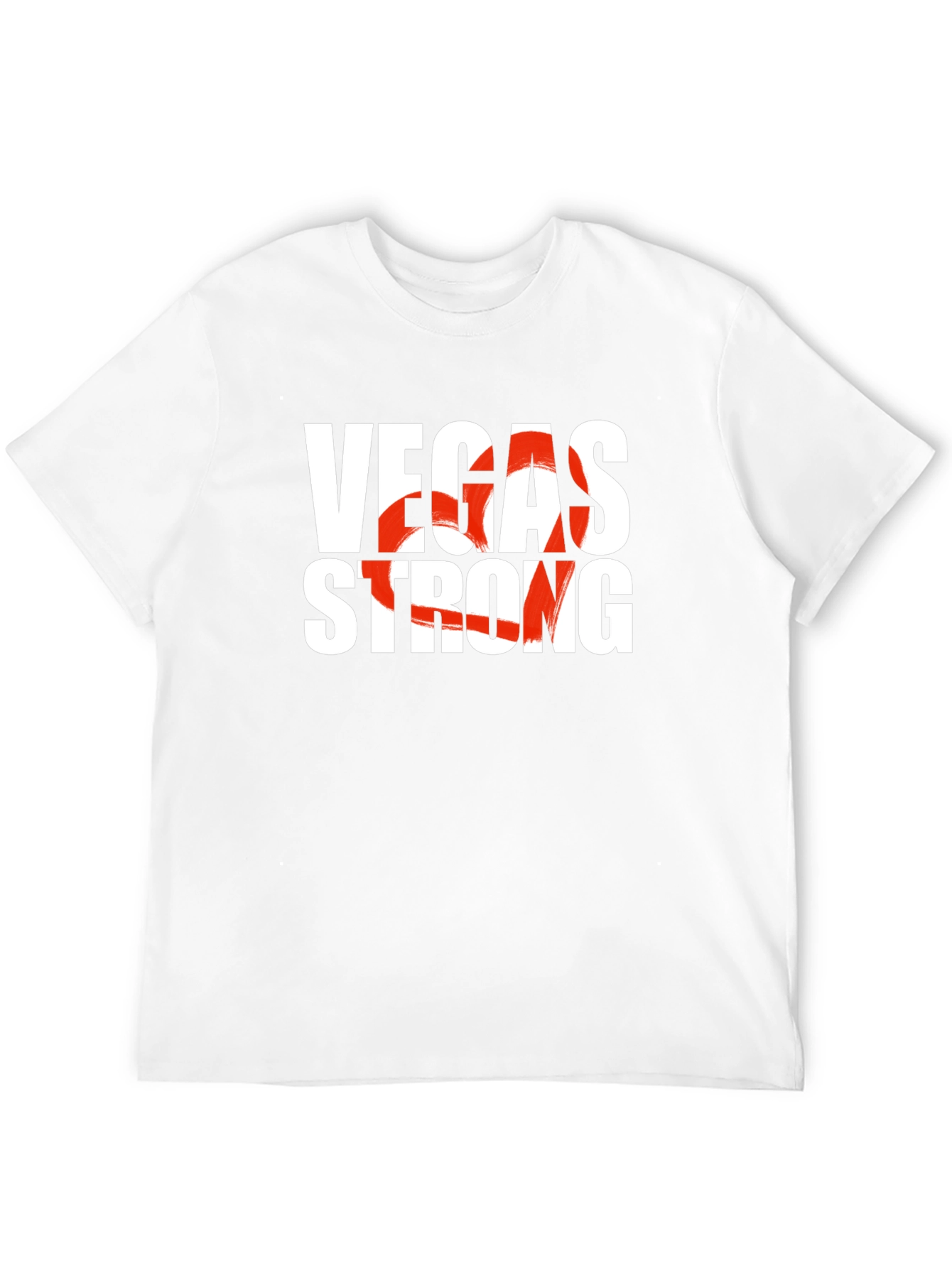 Vegas Strong Graphic Tee - Unisex Black T-Shirt