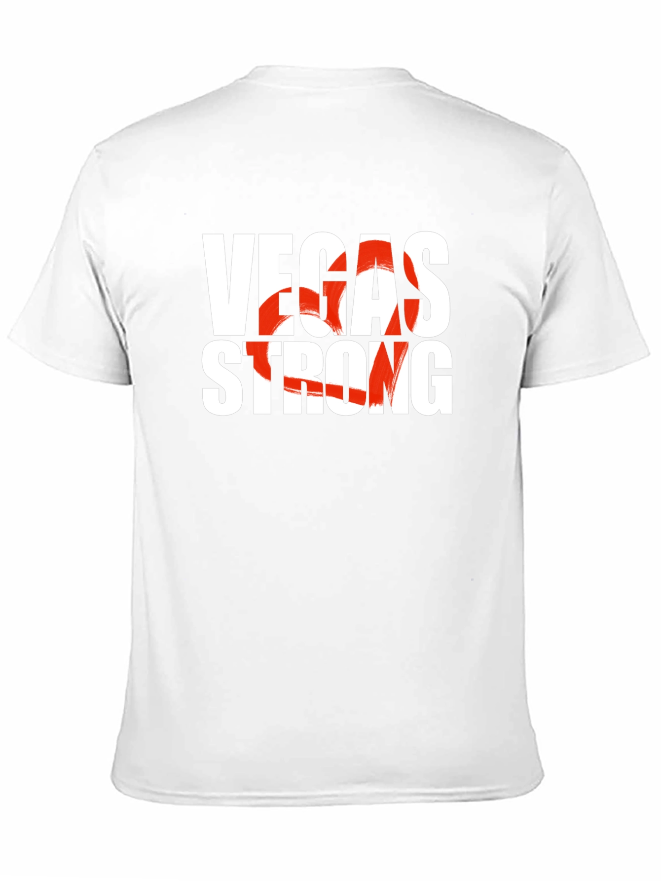 Vegas Strong Graphic Tee - Unisex Black T-Shirt