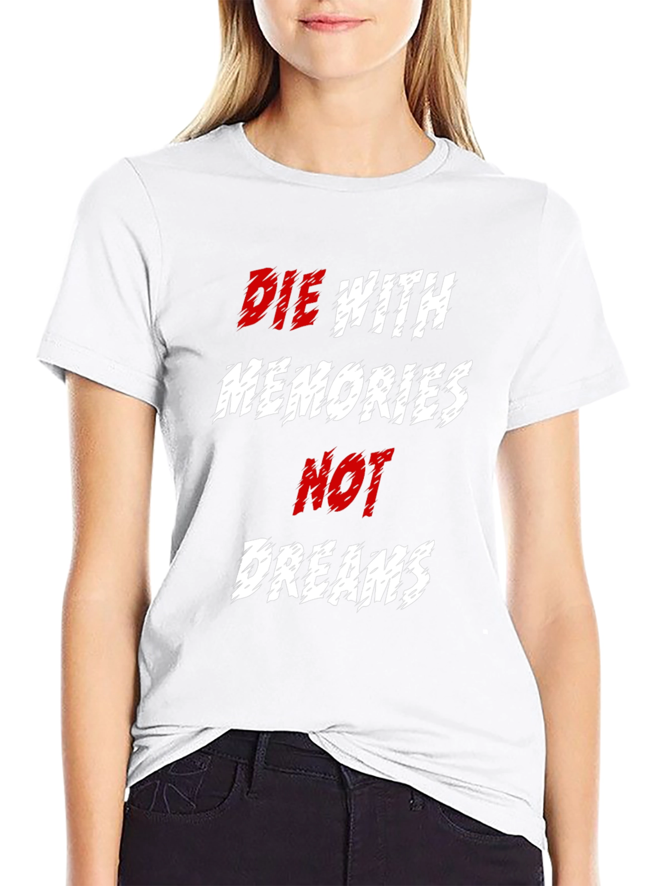 Die With Memories T-Shirt - Black Graphic Tee
