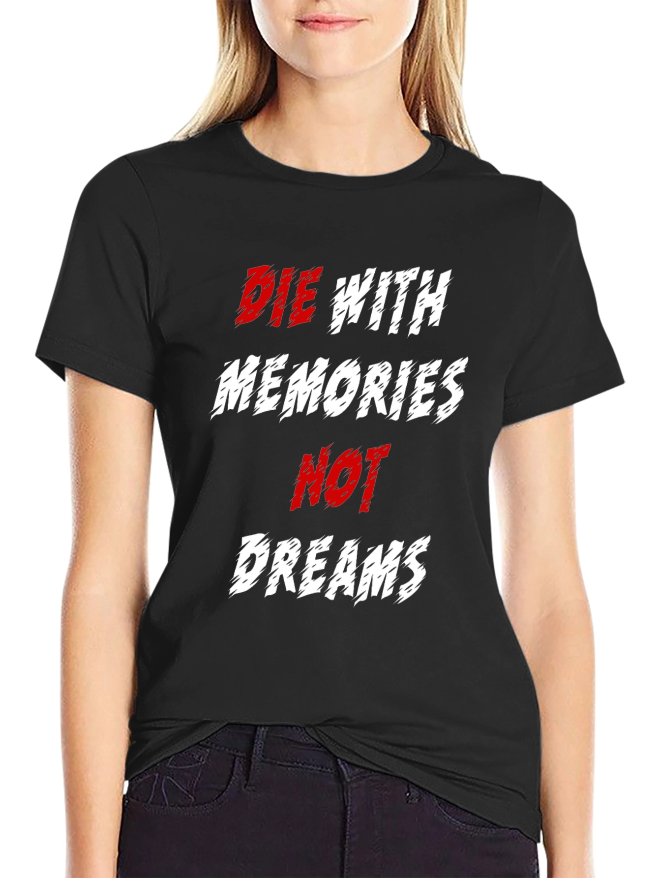 Die With Memories T-Shirt - Black Graphic Tee