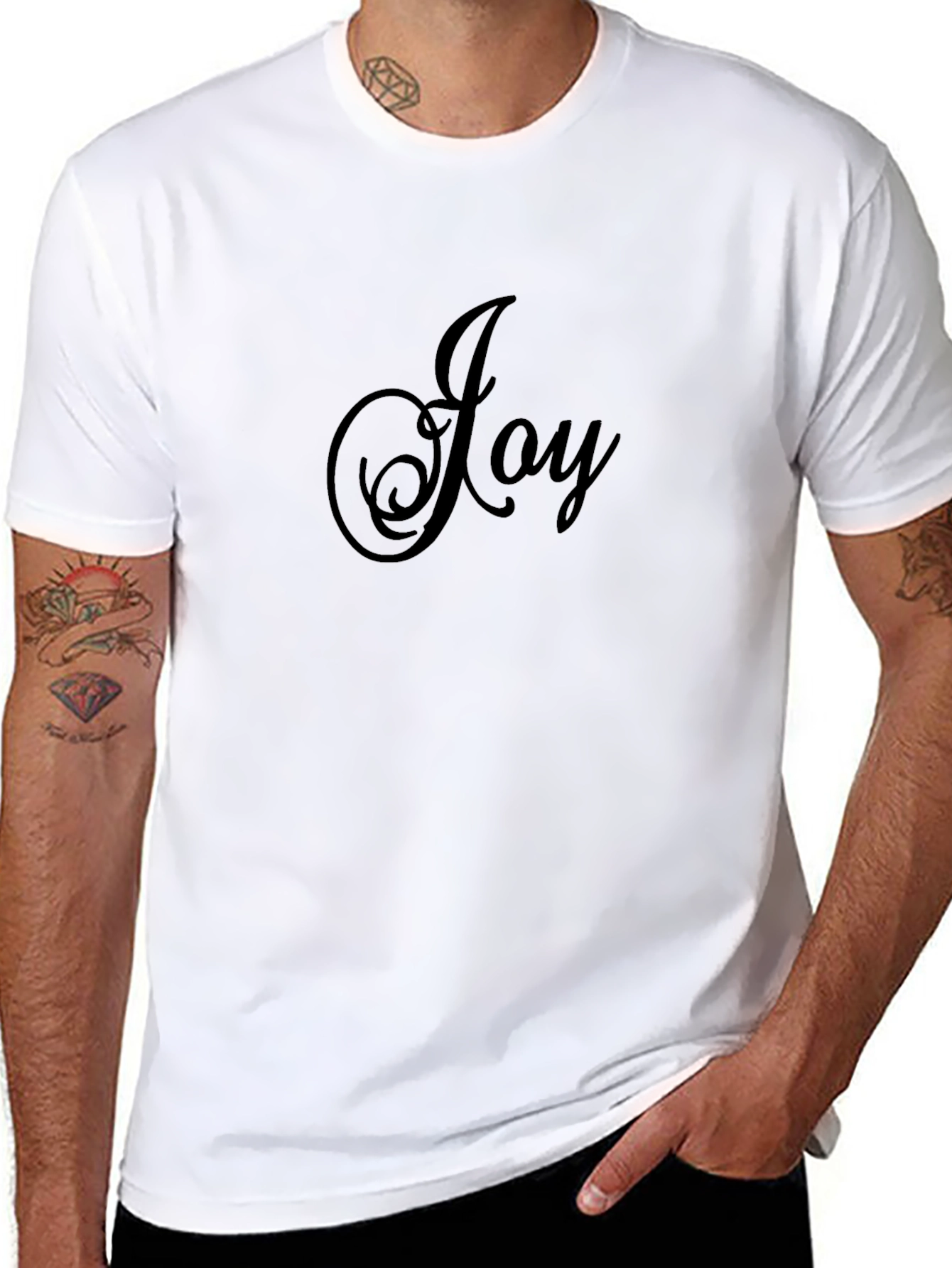 Joy T-Shirt - Classic Black Tee