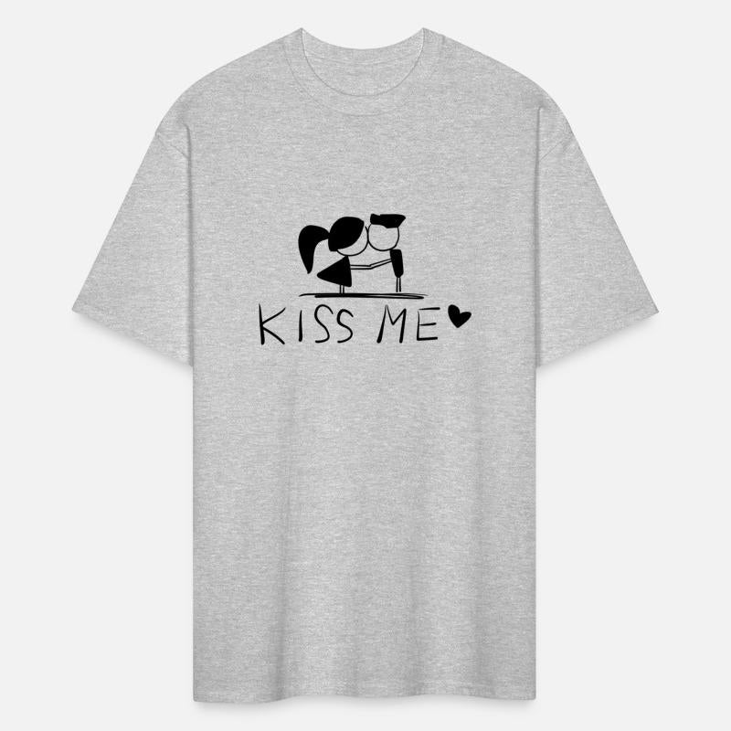 kiss me symbol couple love