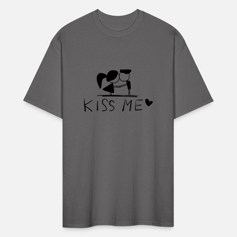 kiss me symbol couple love