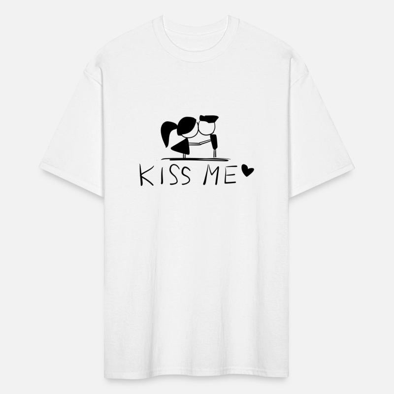 kiss me symbol couple love