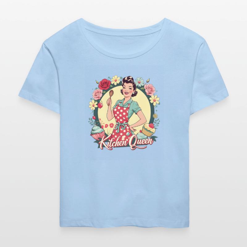 Kitchen Queen – Retro 50s Cooking Design for Food