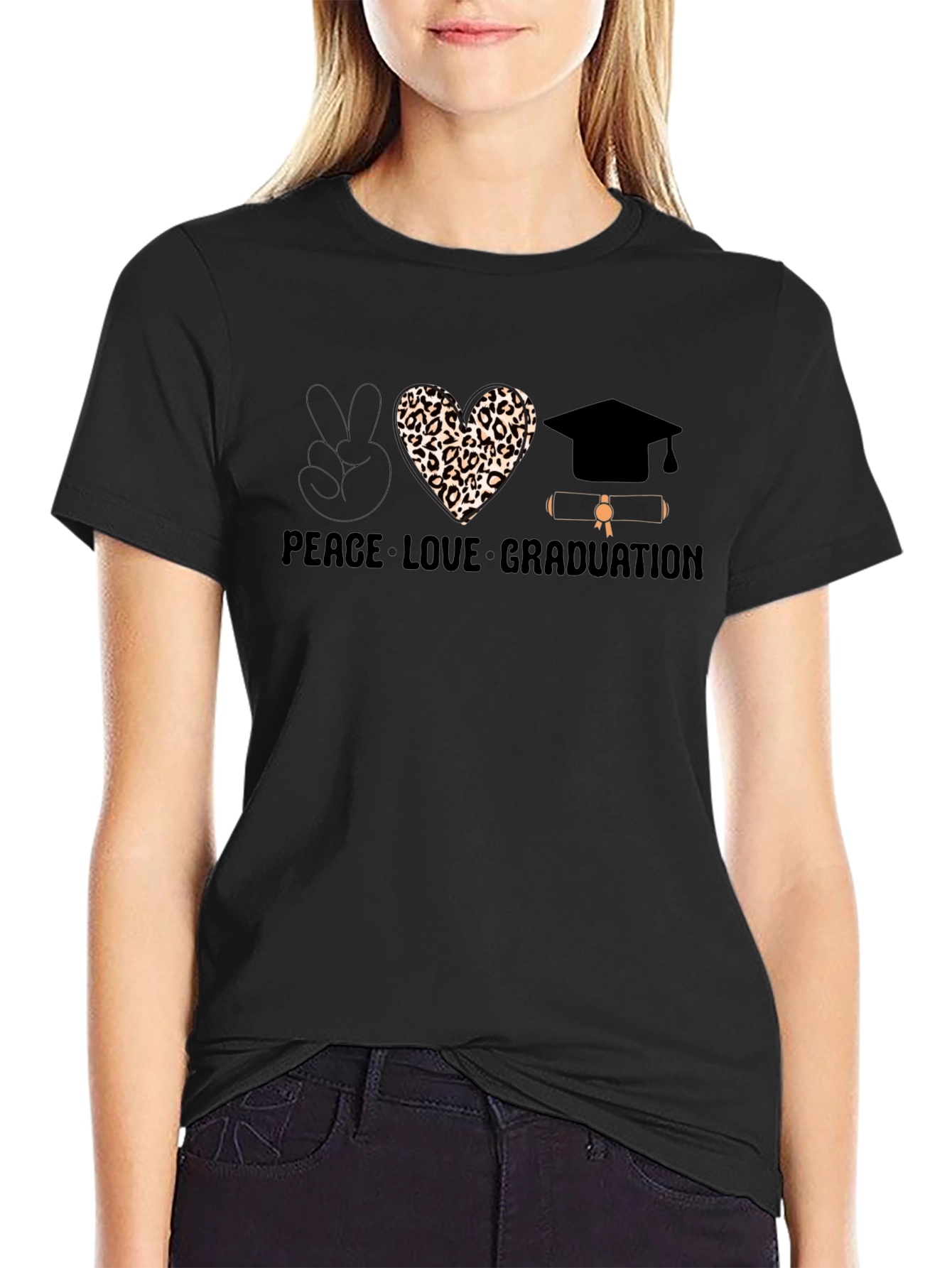 Peace Love Graduation T-Shirt
