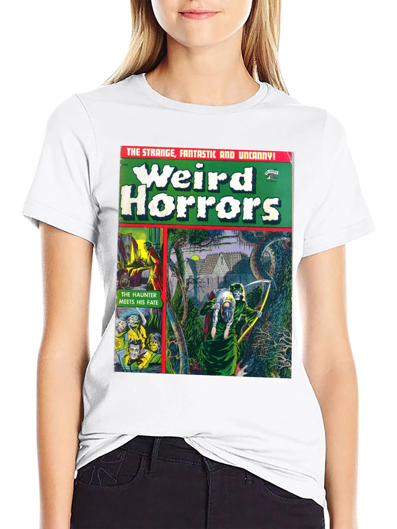 Weird Horrors Comic T-Shirt