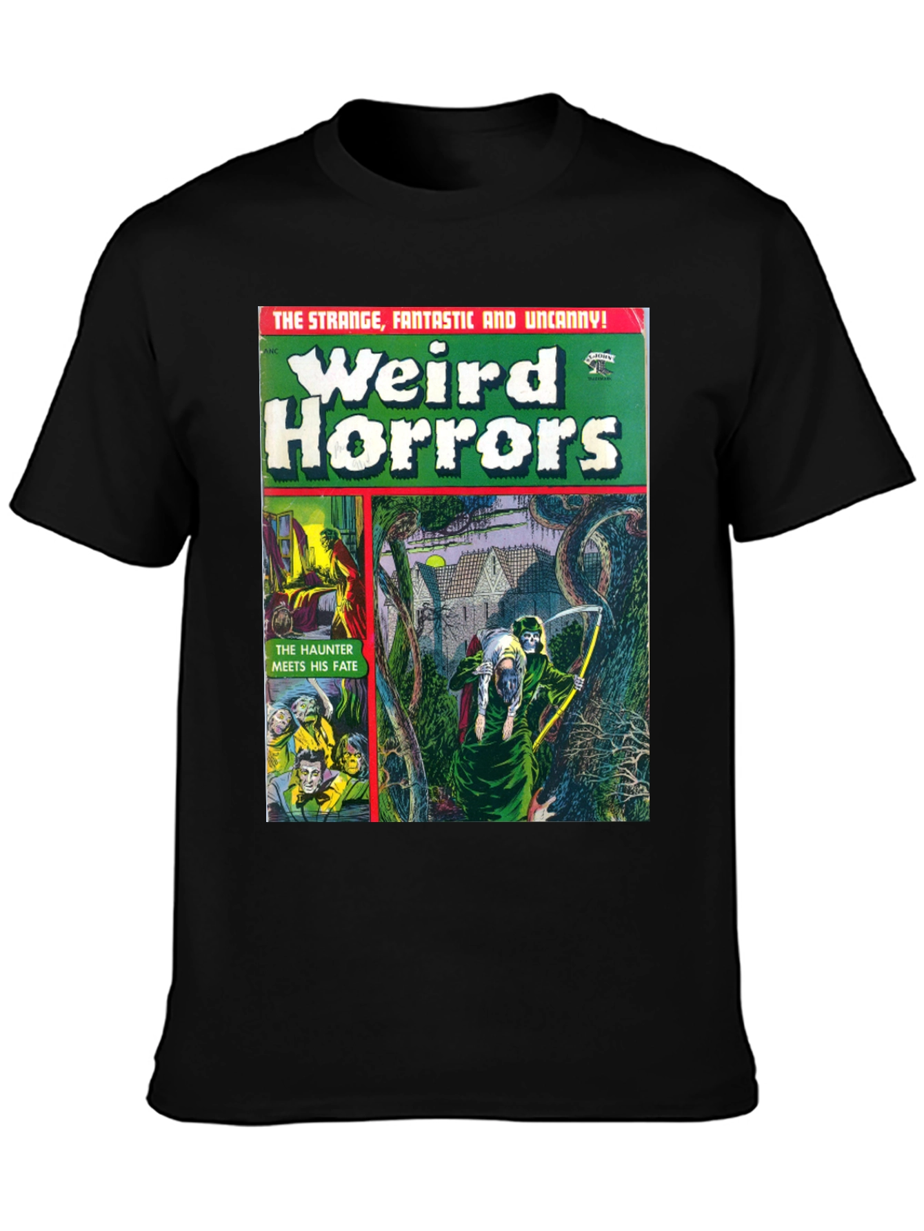 Weird Horrors Comic T-Shirt