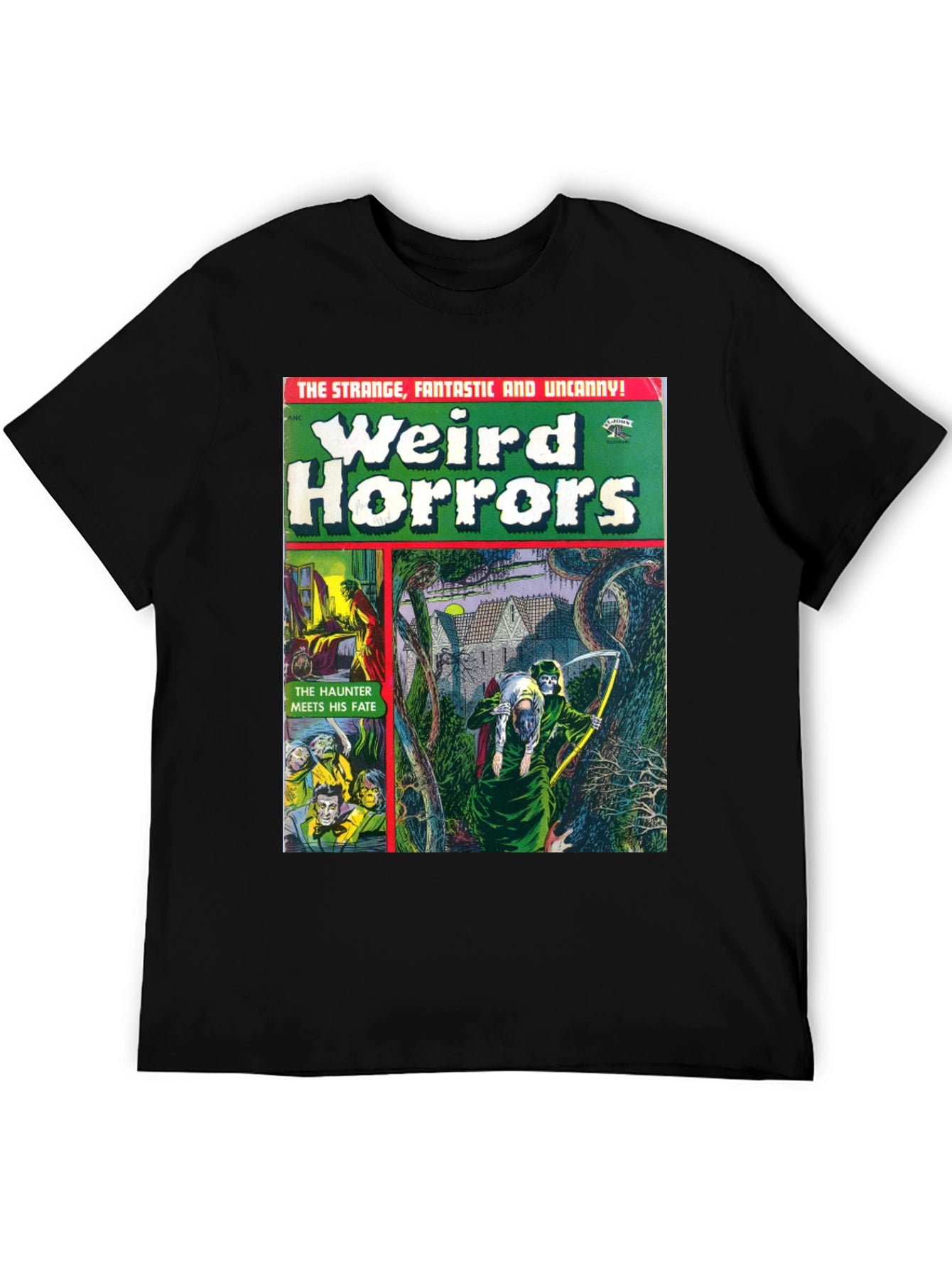 Weird Horrors Comic T-Shirt