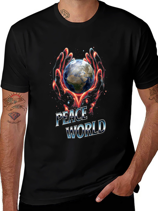 Peace World Graphic T-Shirt