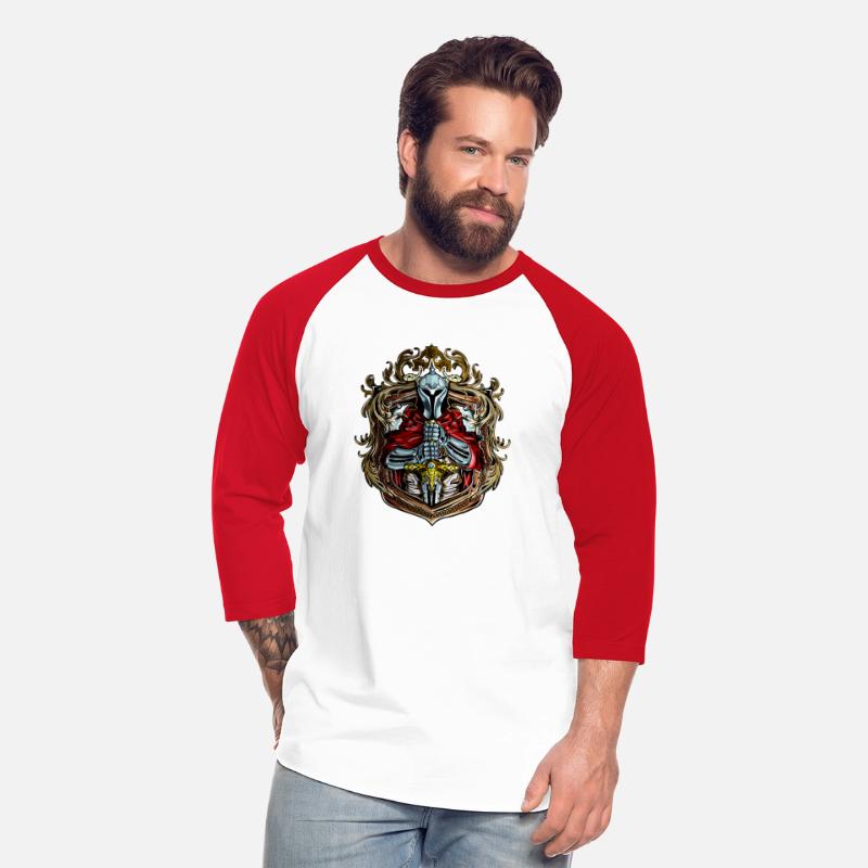 knight in shining armor holding sword