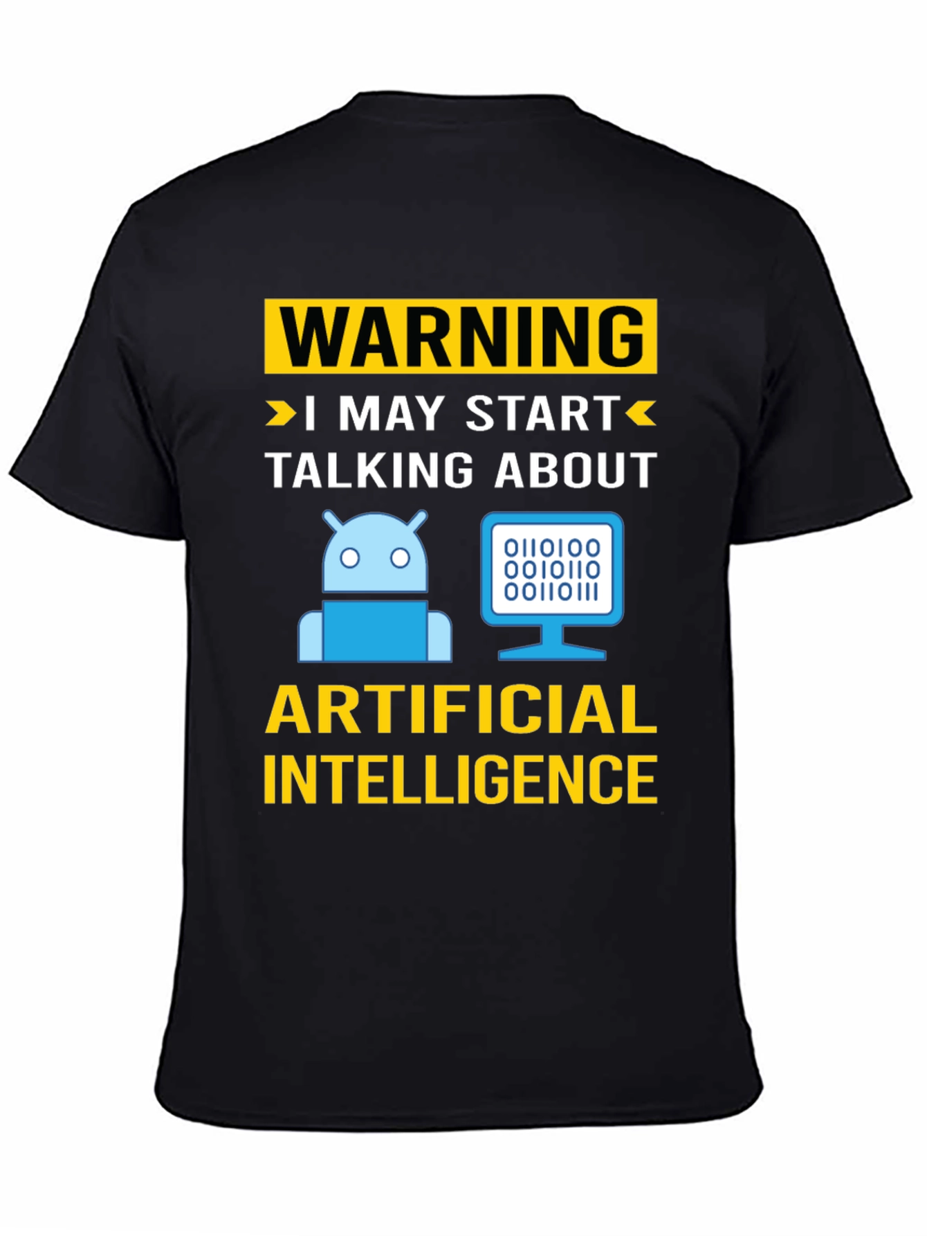 Warning AI Humor T-Shirt