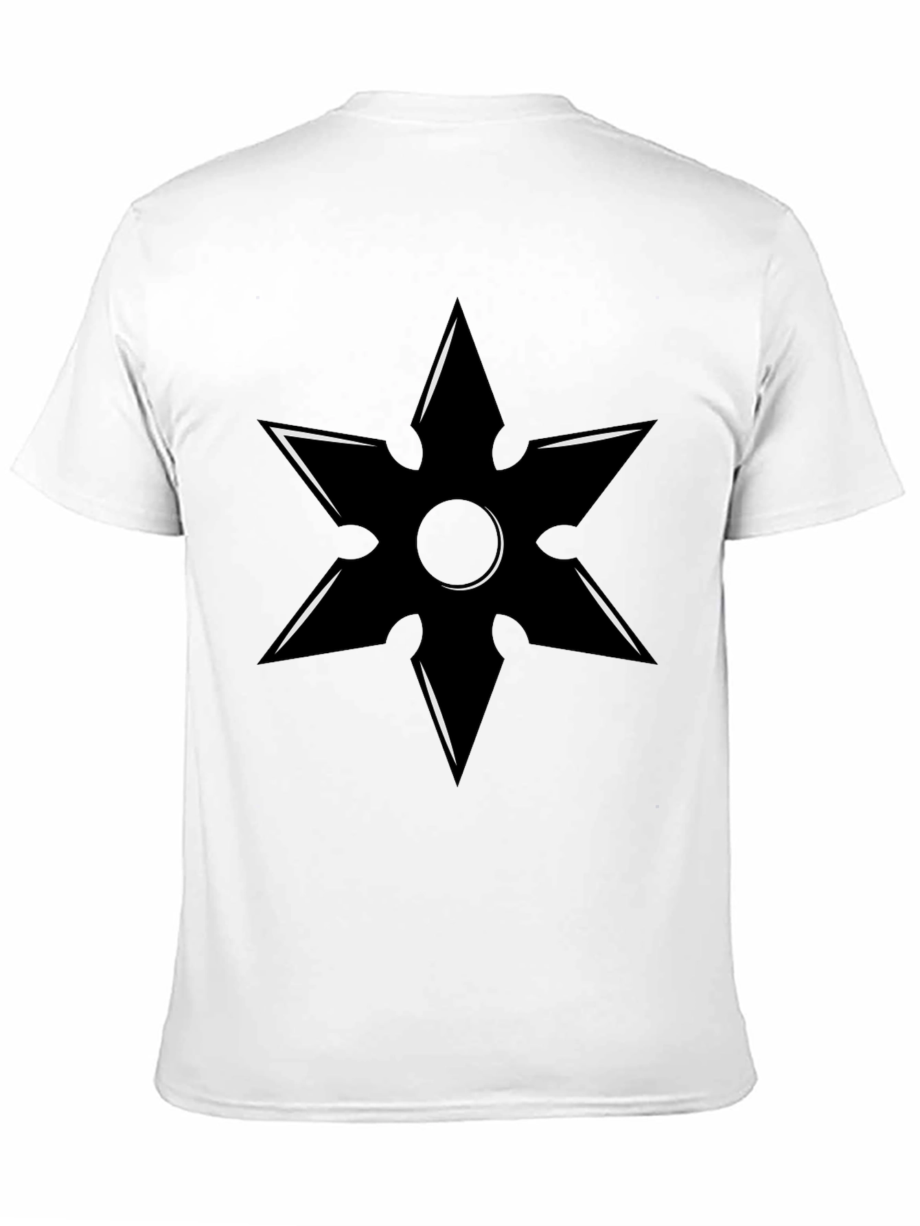 Ninja Star Graphic Tee - Black Martial Arts T-Shirt