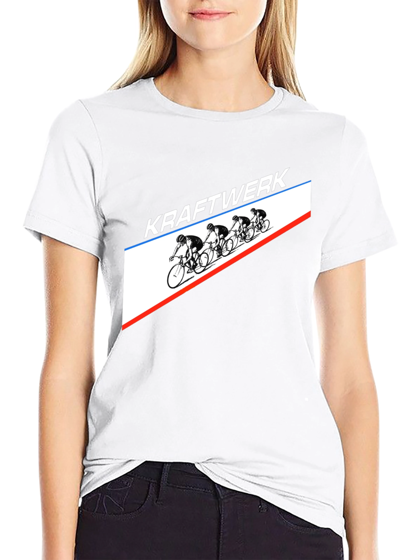 Kraftwerk Cycling Graphic T-Shirt - Black