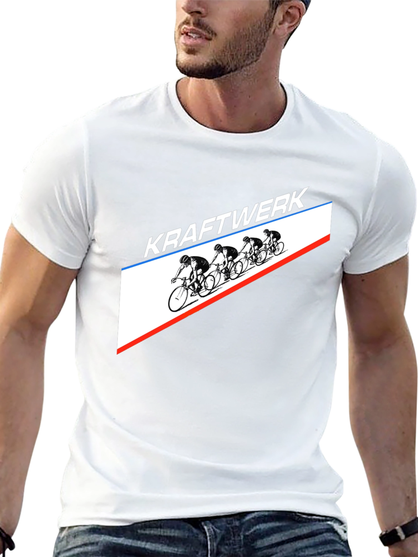 Kraftwerk Cycling Graphic T-Shirt - Black