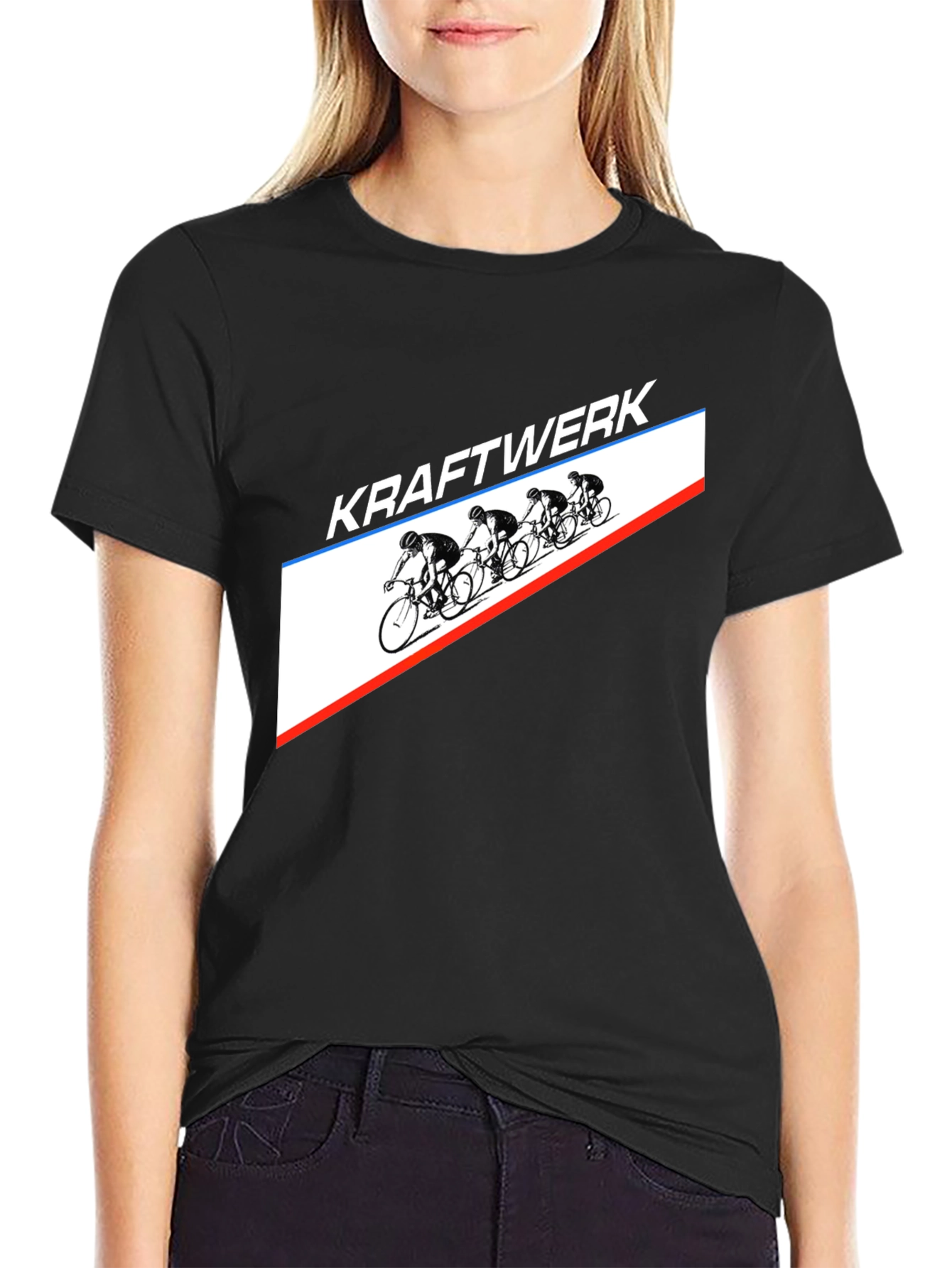 Kraftwerk Cycling Graphic T-Shirt - Black