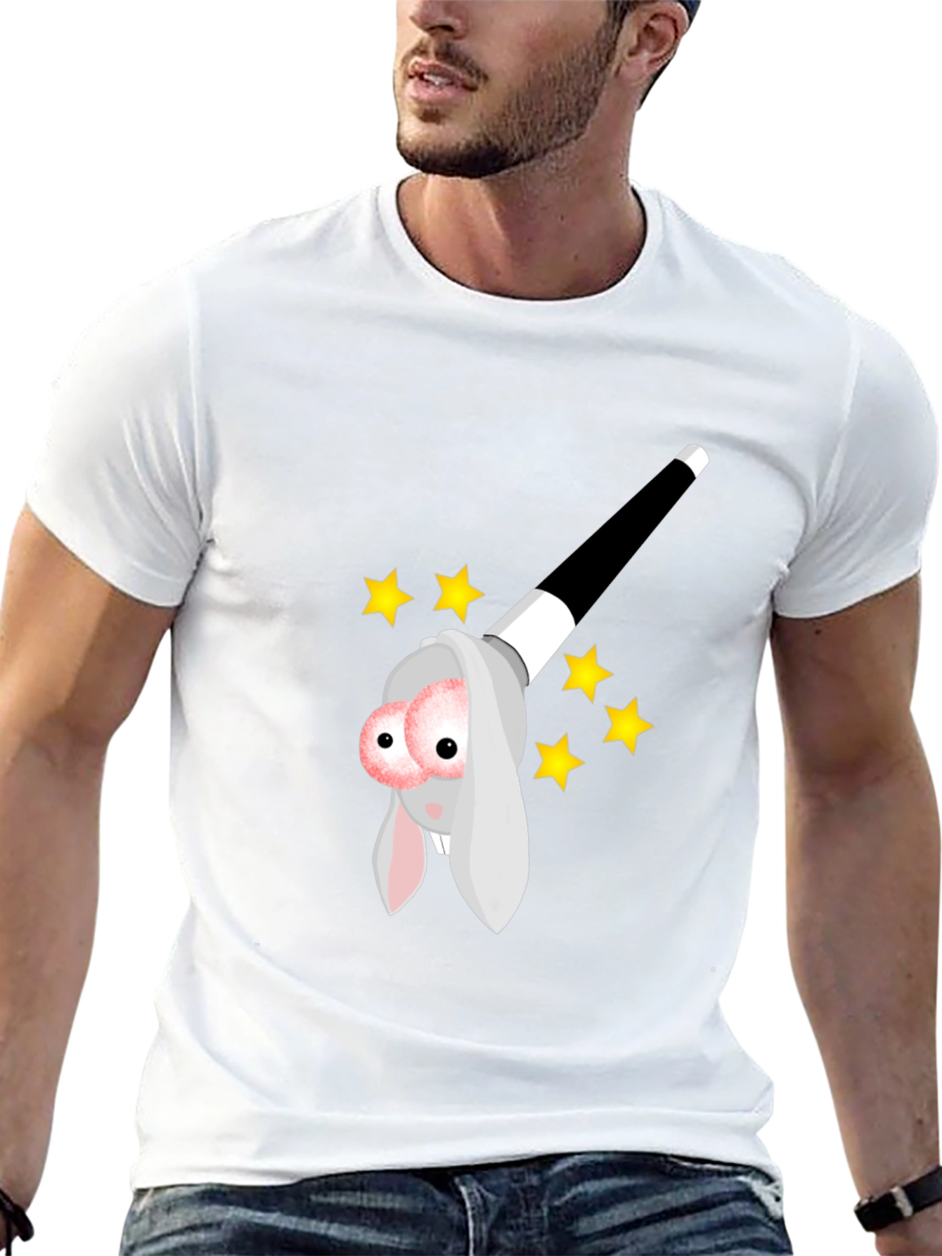 Magic Rabbit T-Shirt: Illusion Tee for Magicians