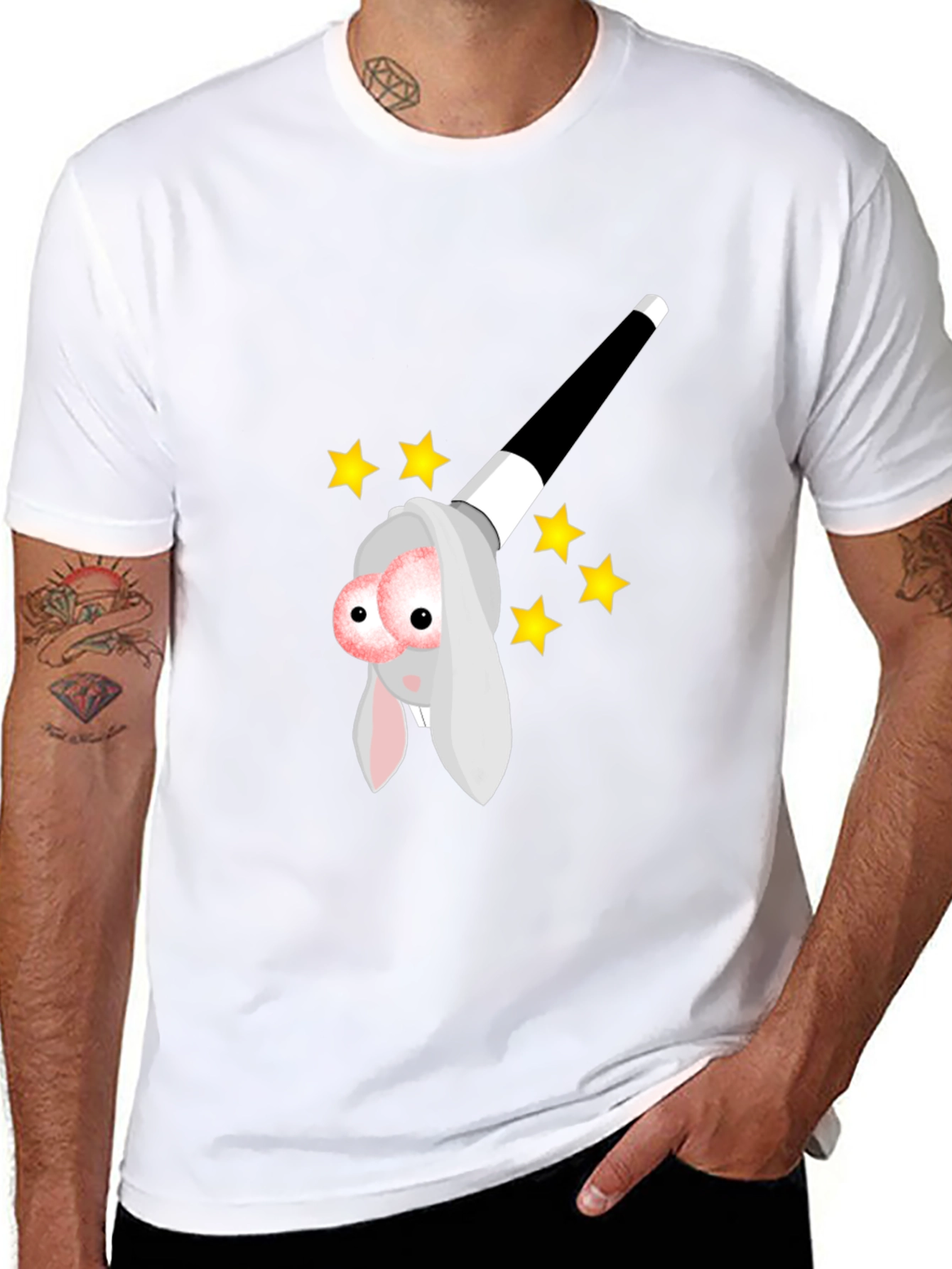Magic Rabbit T-Shirt: Illusion Tee for Magicians