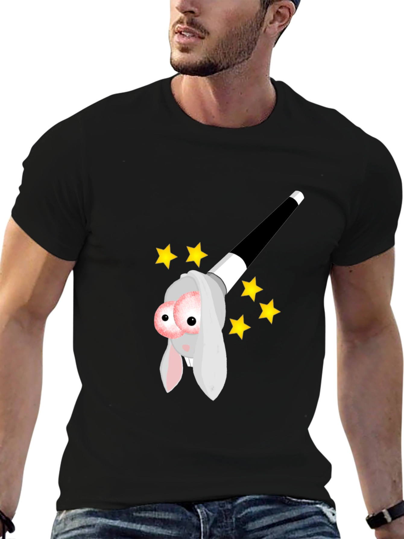Magic Rabbit T-Shirt: Illusion Tee for Magicians