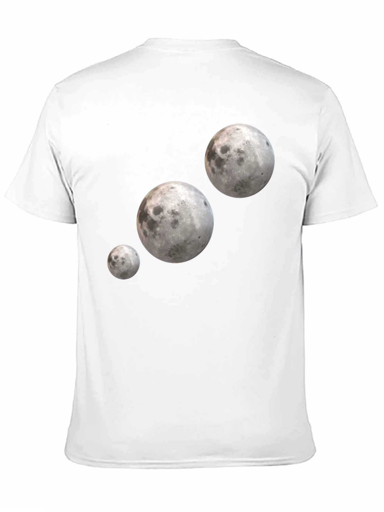 Lunar T-Shirt - Black with Moon Design