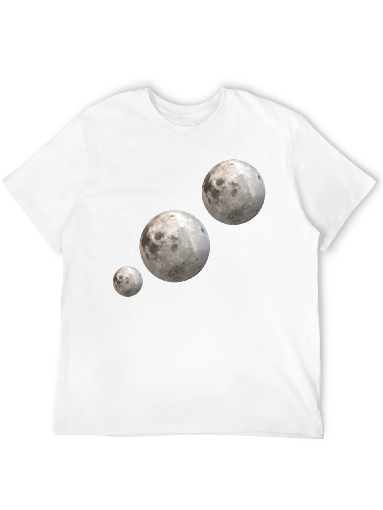Lunar T-Shirt - Black with Moon Design