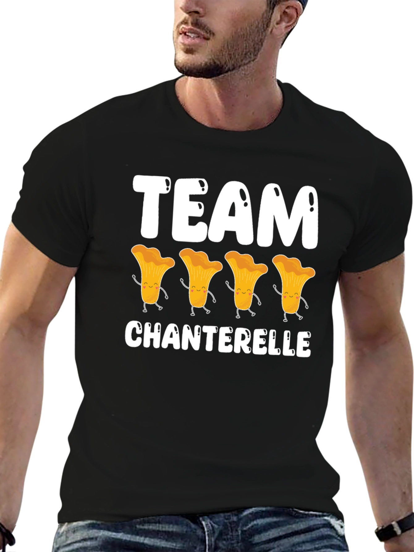 Team Chanterelle T-Shirt - Funny Mushroom Hunting Tee