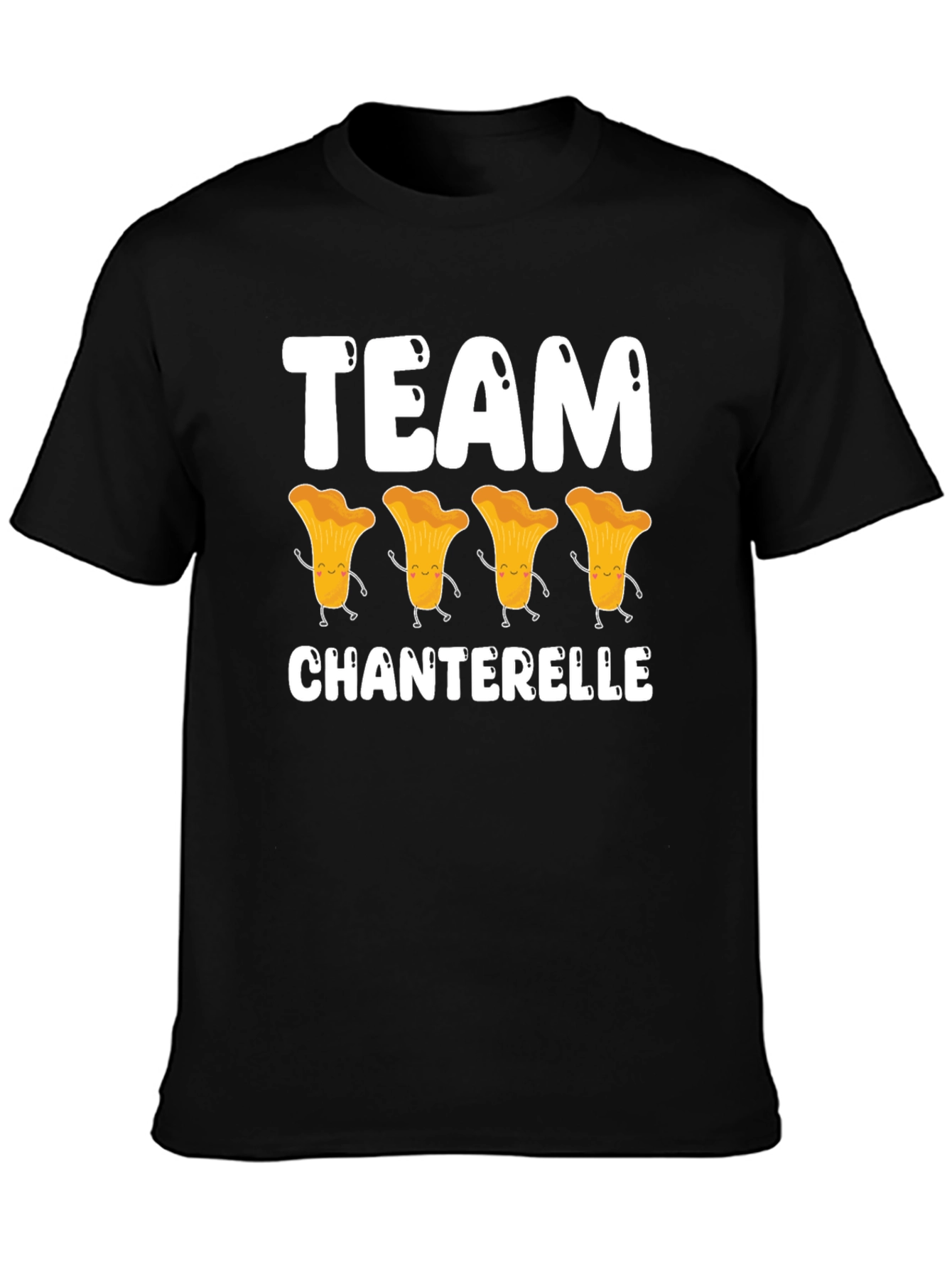 Team Chanterelle T-Shirt - Funny Mushroom Hunting Tee