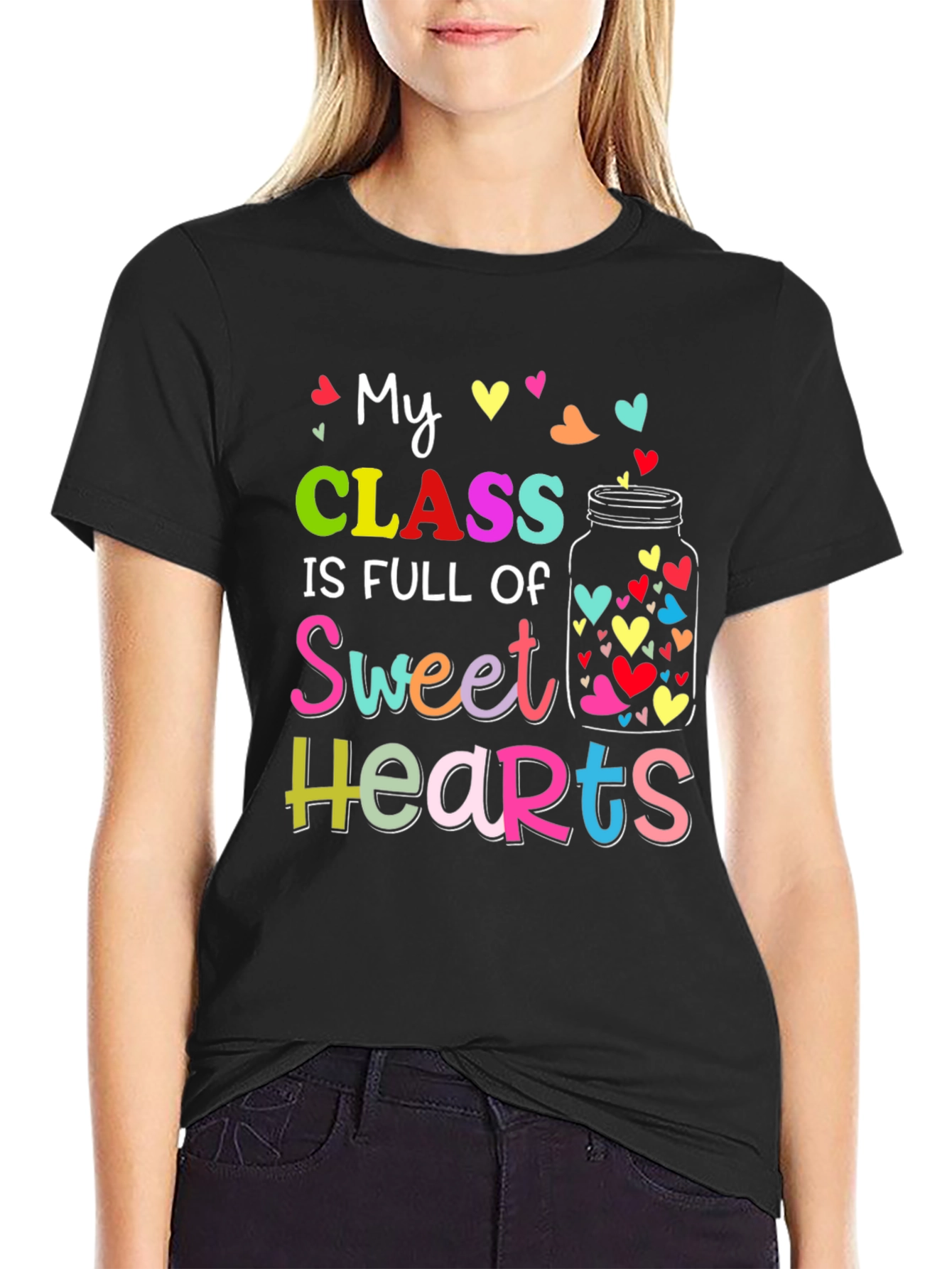 Sweet Hearts Teacher T-Shirt
