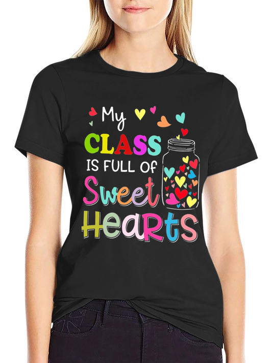 Sweet Hearts Teacher T-Shirt