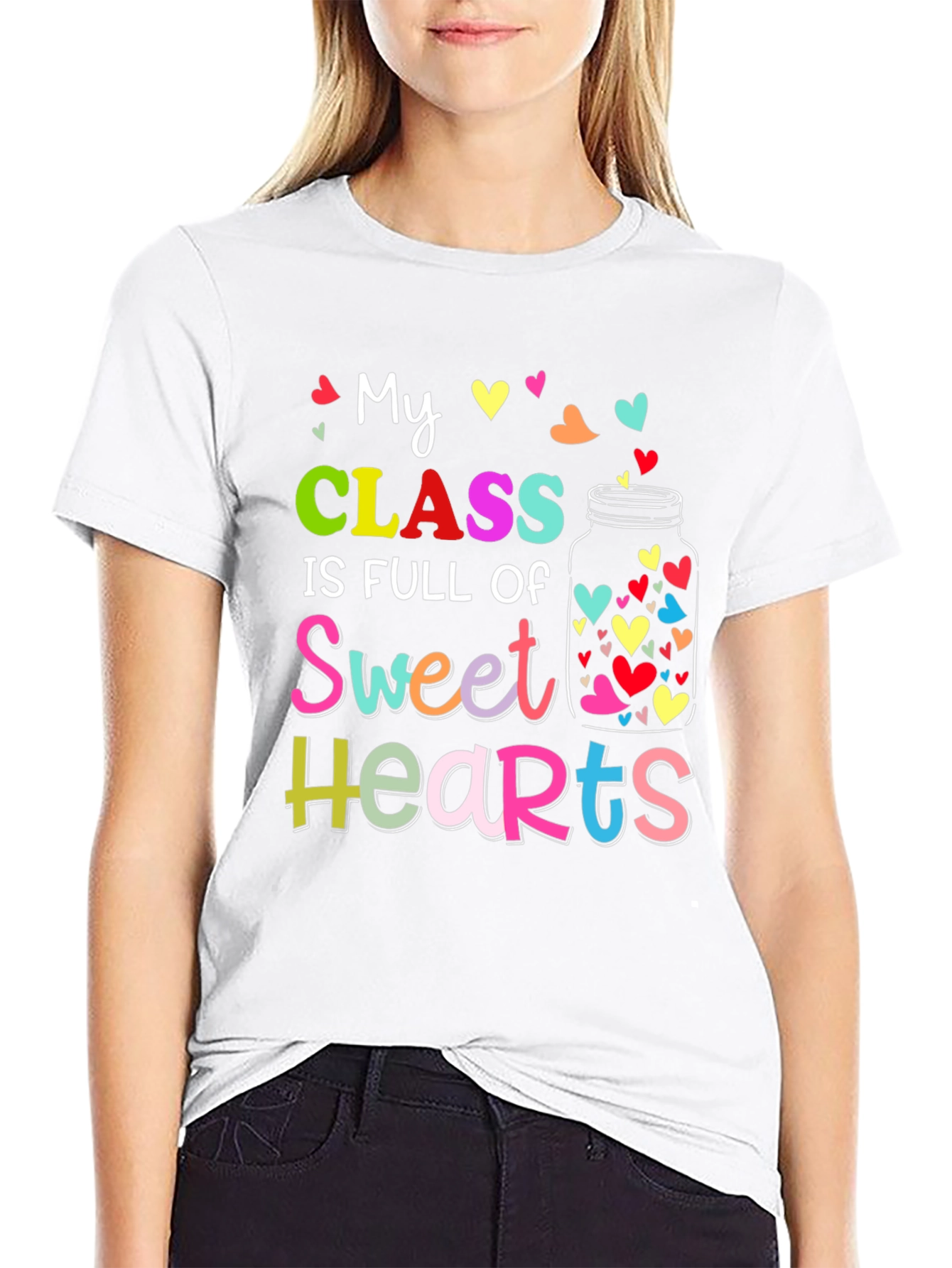 Sweet Hearts Teacher T-Shirt