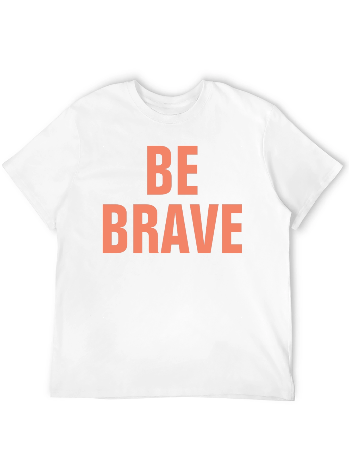 Be Brave Black Graphic Tee