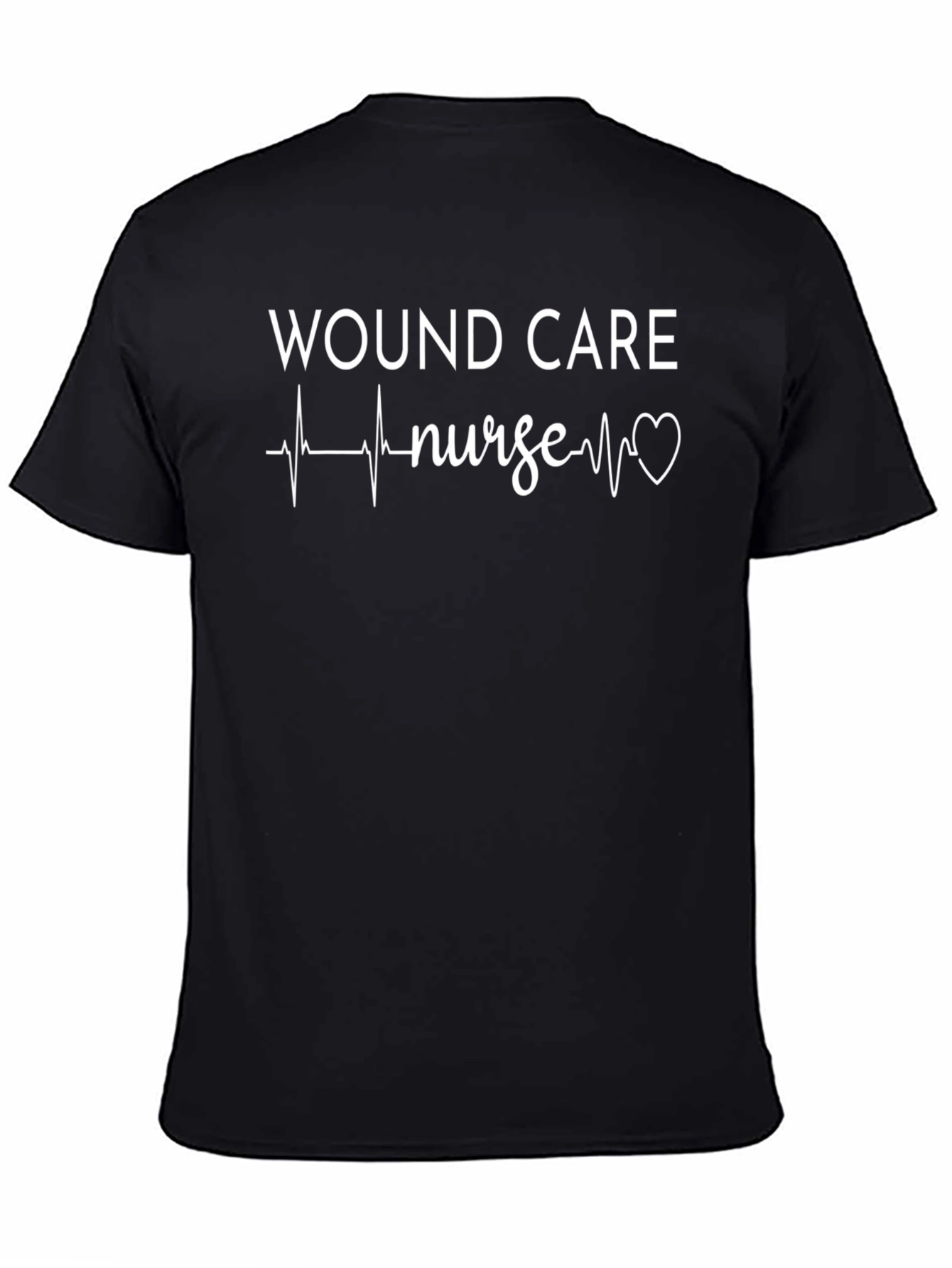 Wound Care Nurse Heartbeat T-Shirt