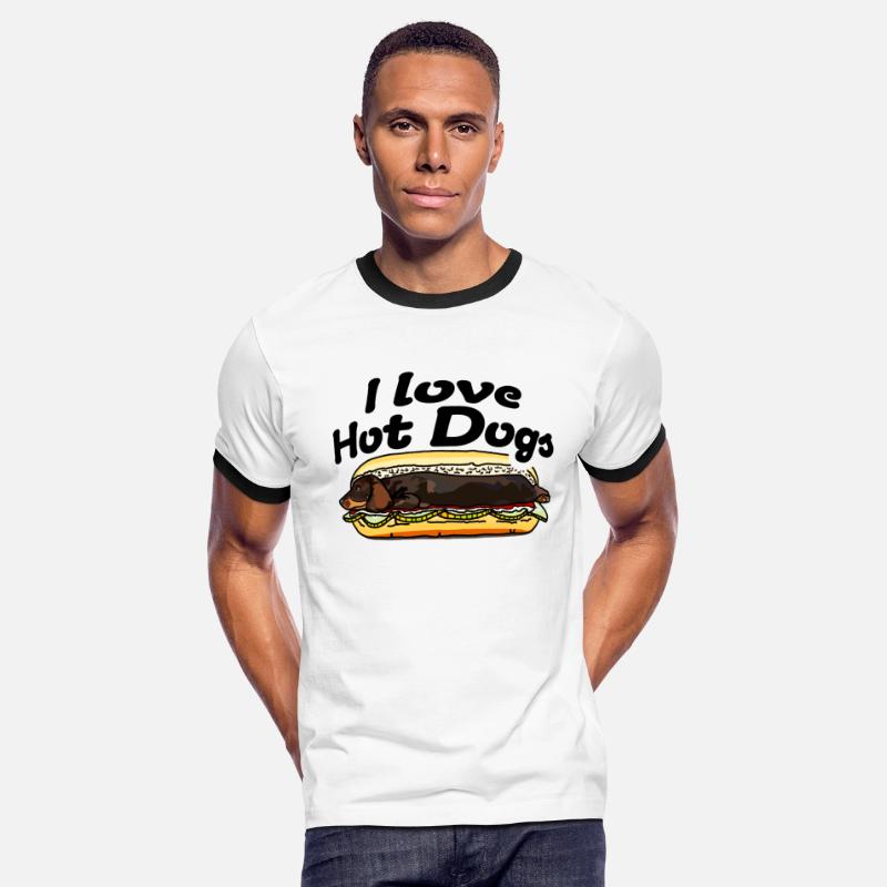 l Love Hot Dogs Dachshund cool Street Art