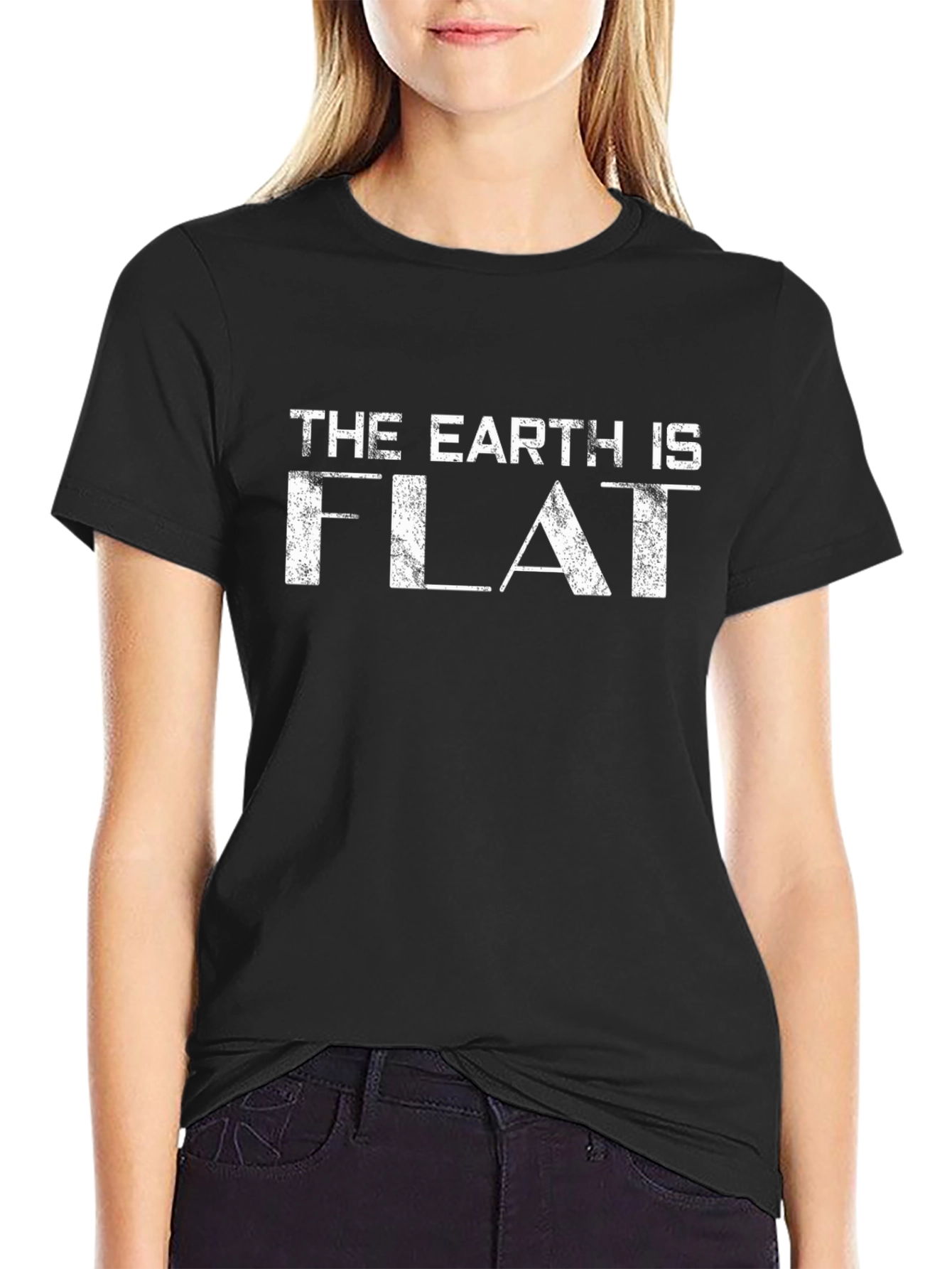 The Earth is Flat Graphic Tee