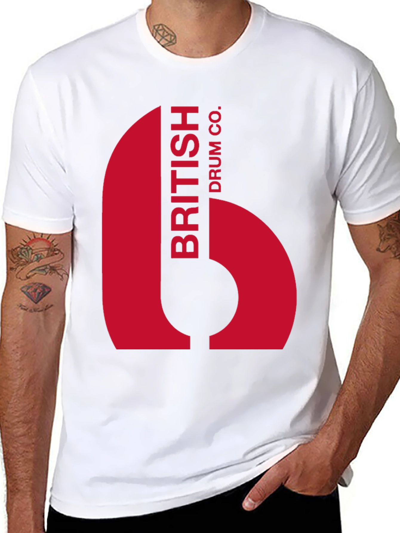 British Drum Co. Graphic Tee - Black