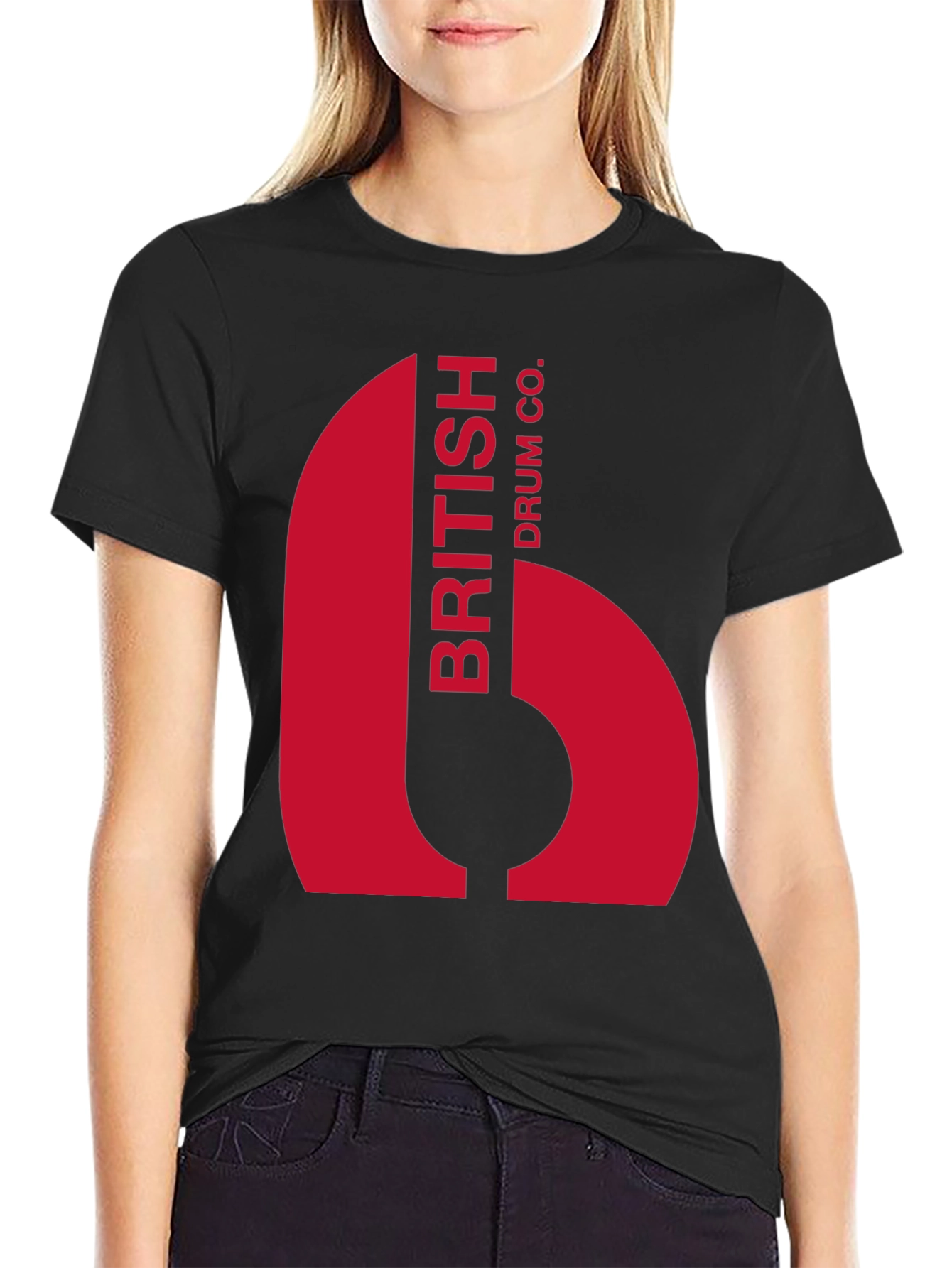 British Drum Co. Graphic Tee - Black
