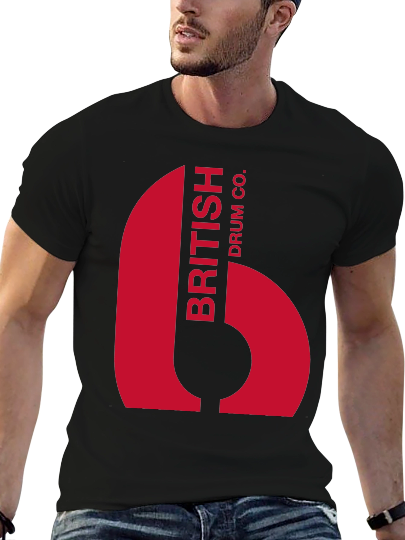 British Drum Co. Graphic Tee - Black