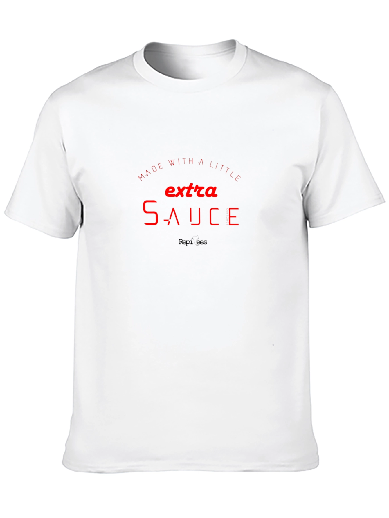 Extra Sauce Graphic T-Shirt - Stylish Black Tee