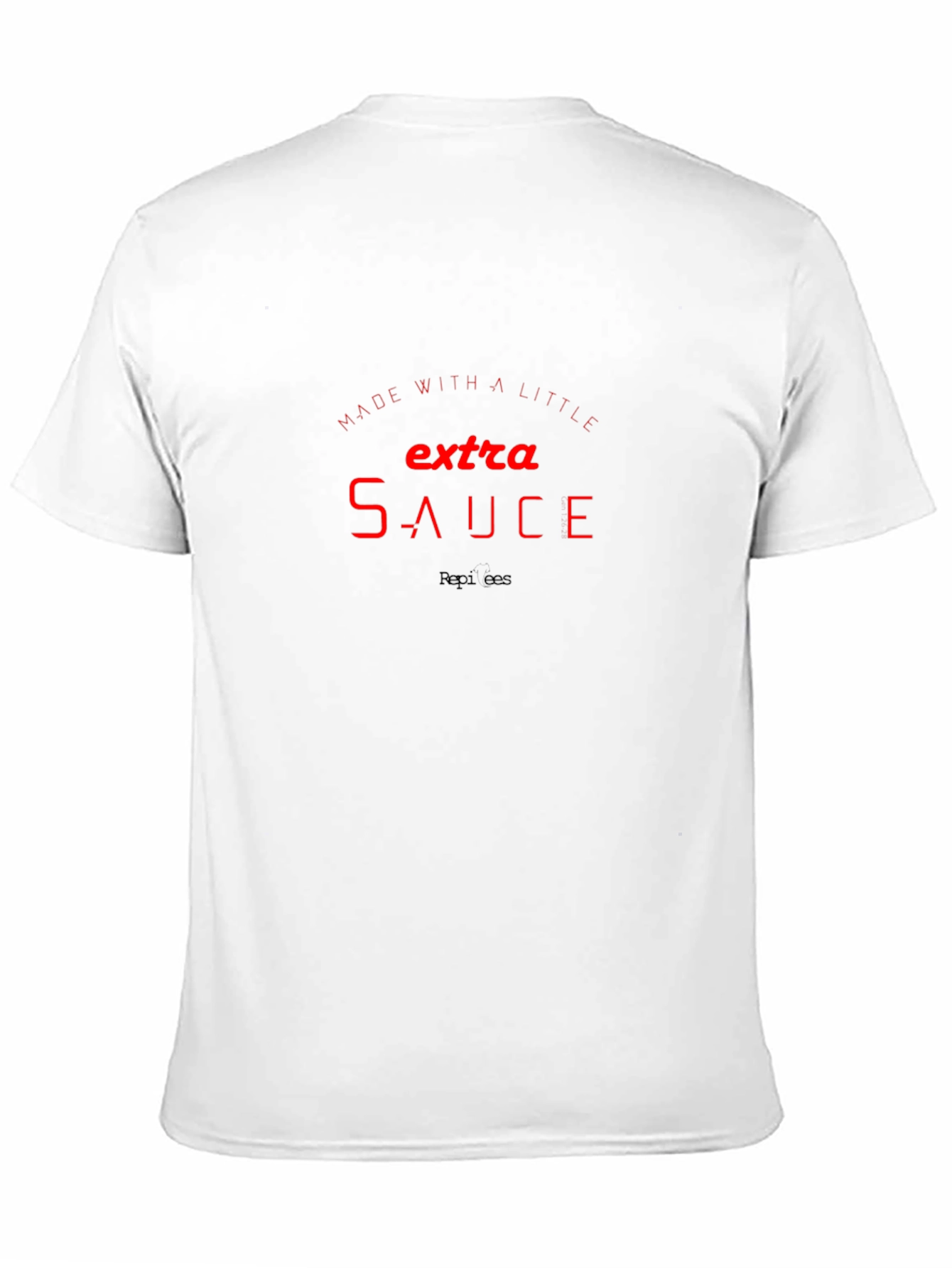Extra Sauce Graphic T-Shirt - Stylish Black Tee