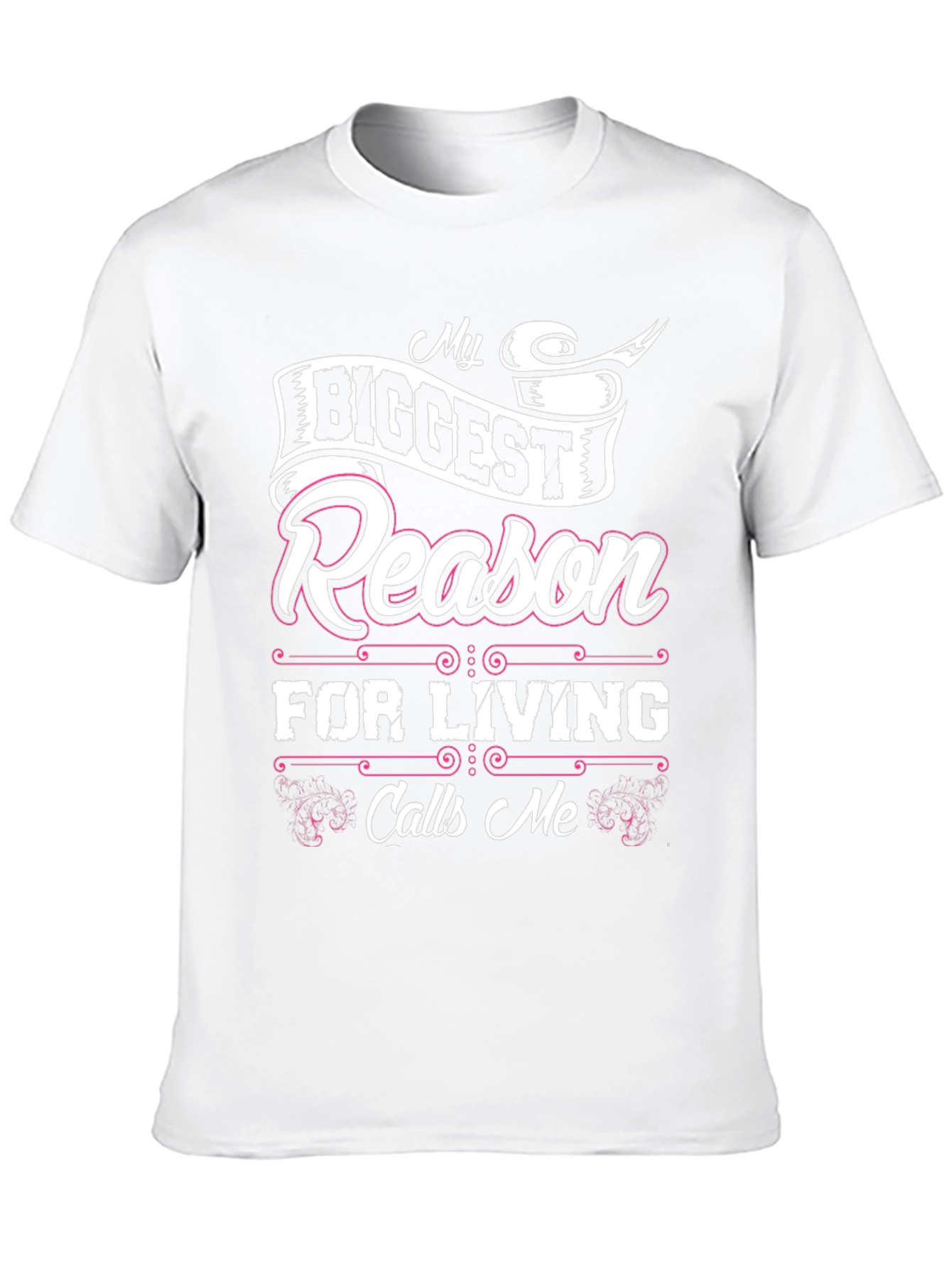 My Biggest Reason For Living Black T-Shirt