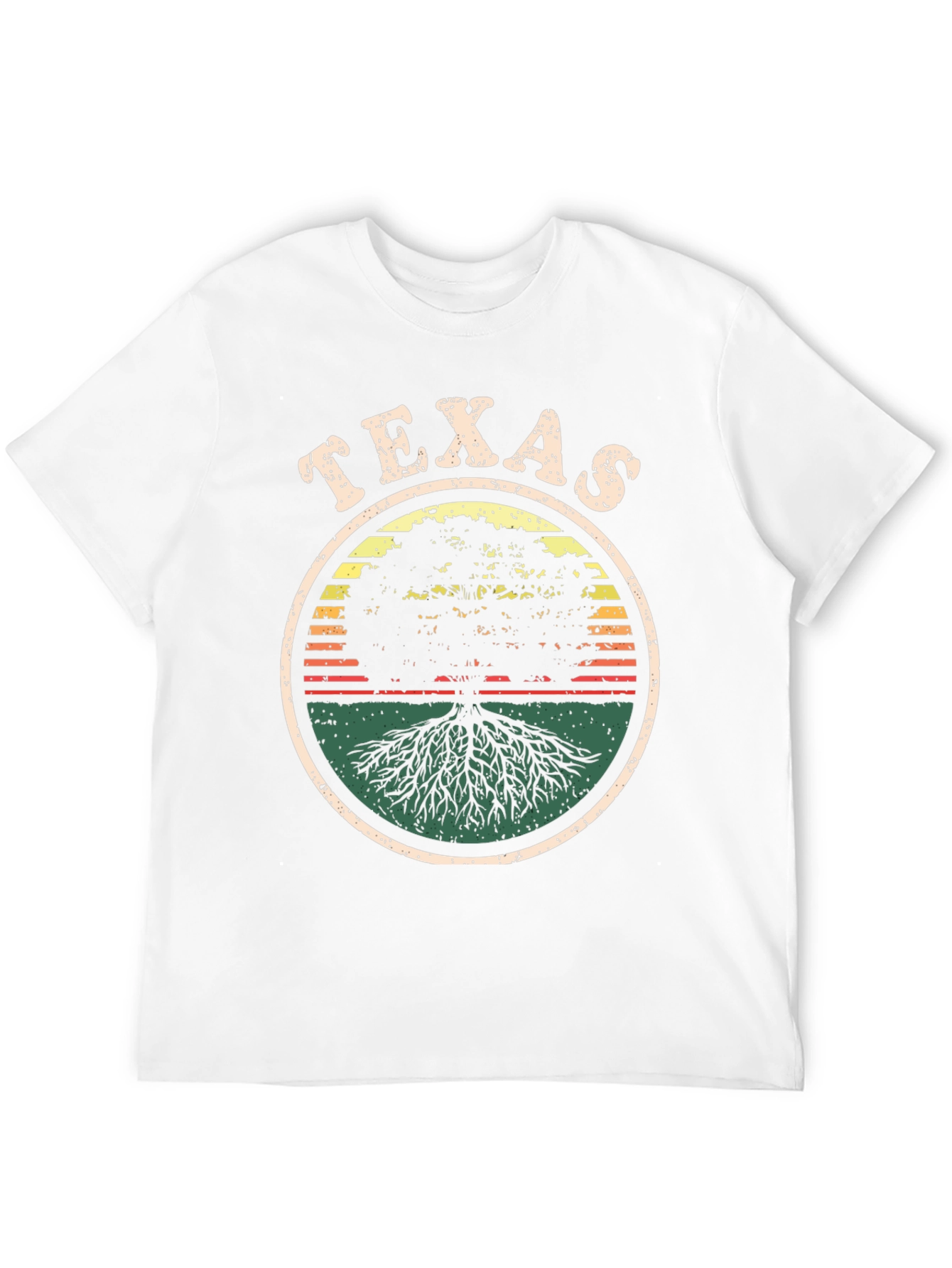 Texas Tree Roots Graphic Tee - Black