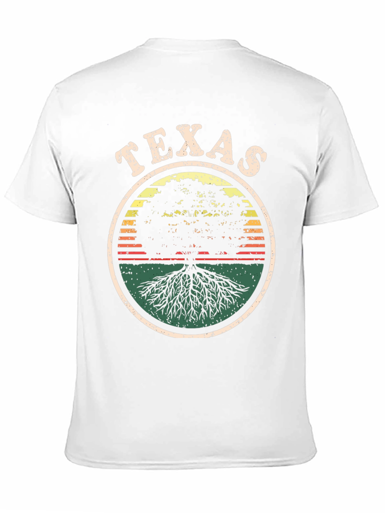 Texas Tree Roots Graphic Tee - Black
