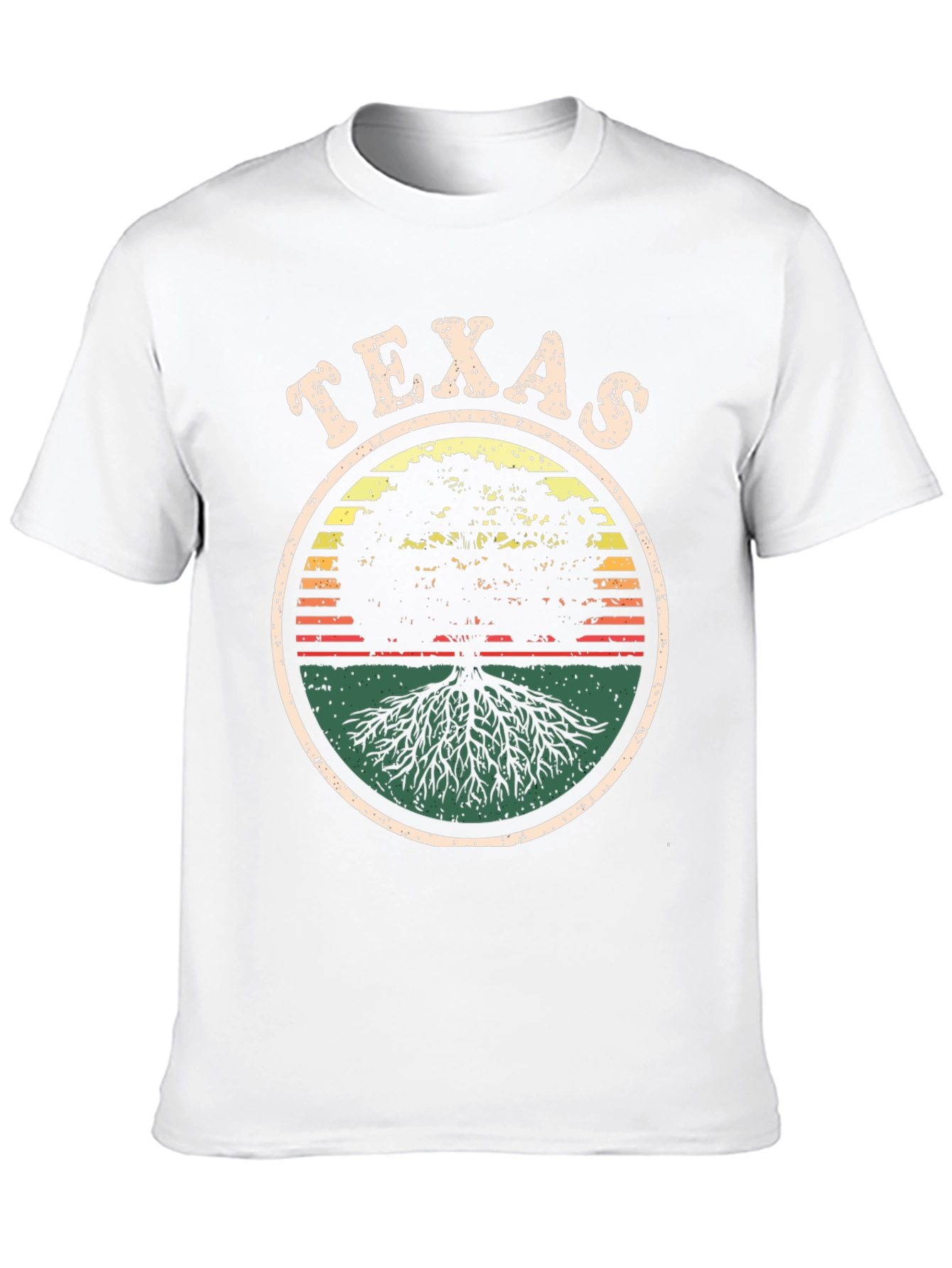 Texas Tree Roots Graphic Tee - Black