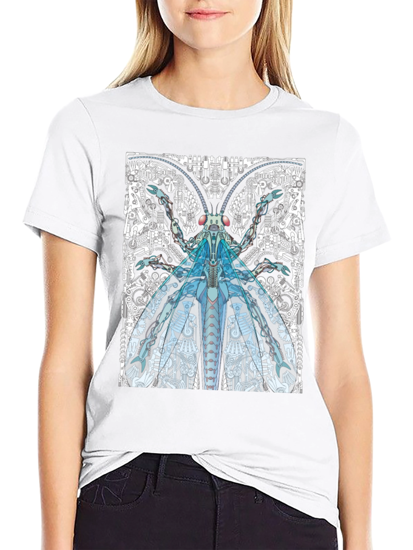 Steampunk Insect Graphic Tee
