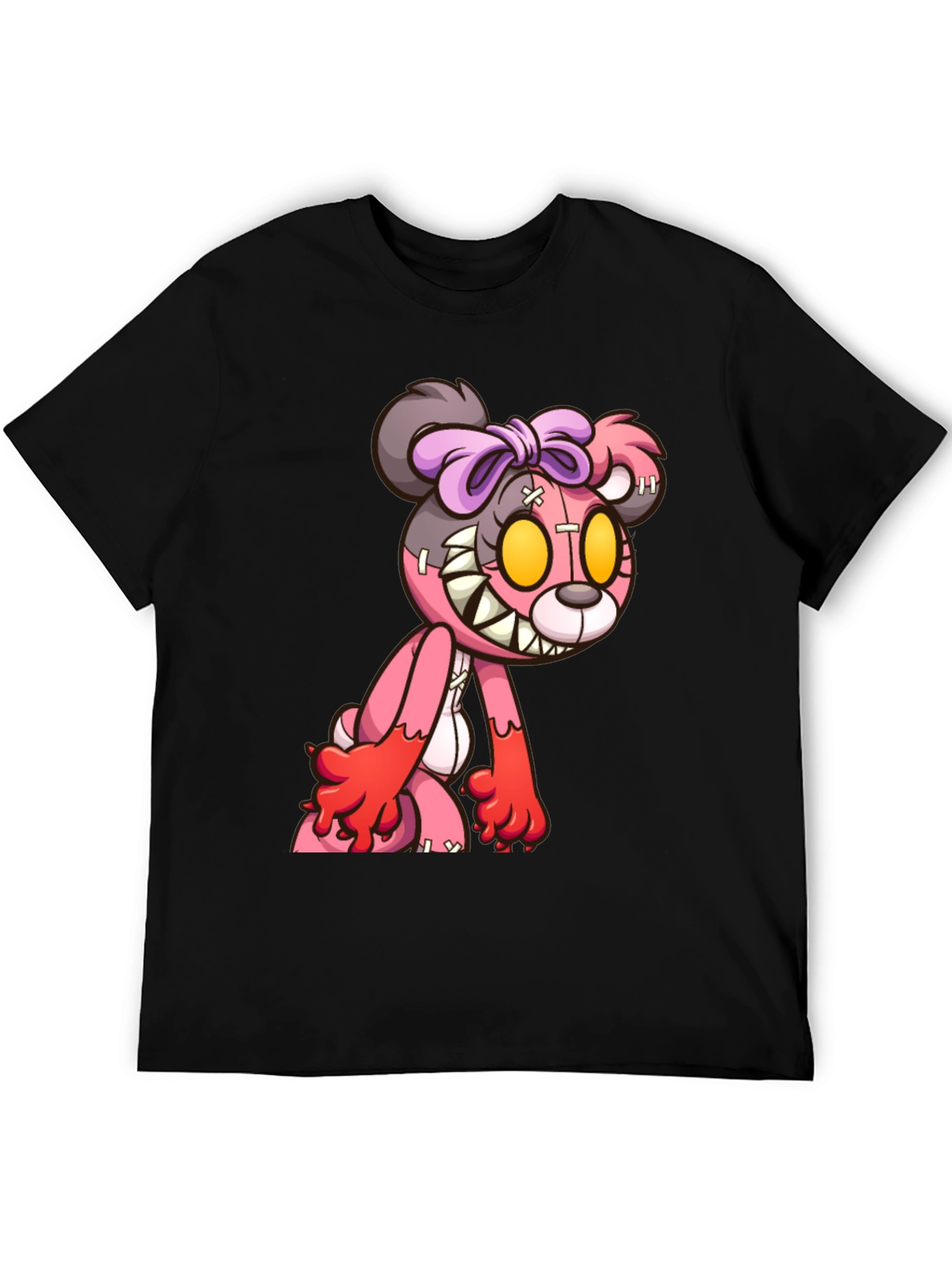 Creepy Cute Teddy Bear Graphic Tee