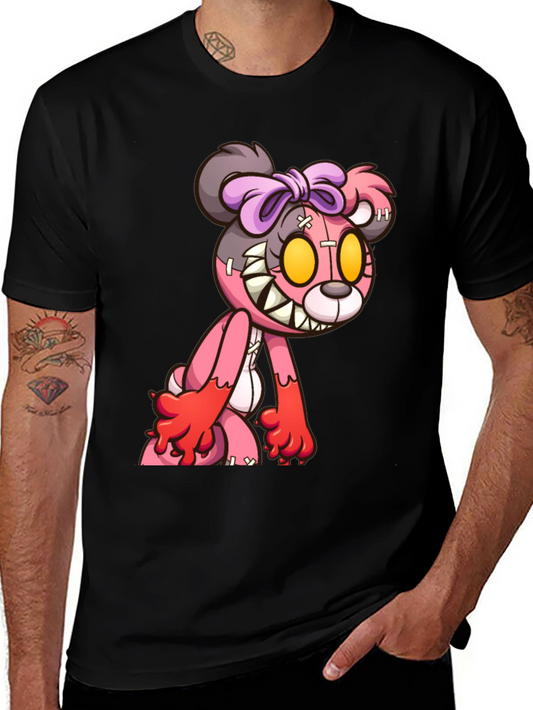 Creepy Cute Teddy Bear Graphic Tee
