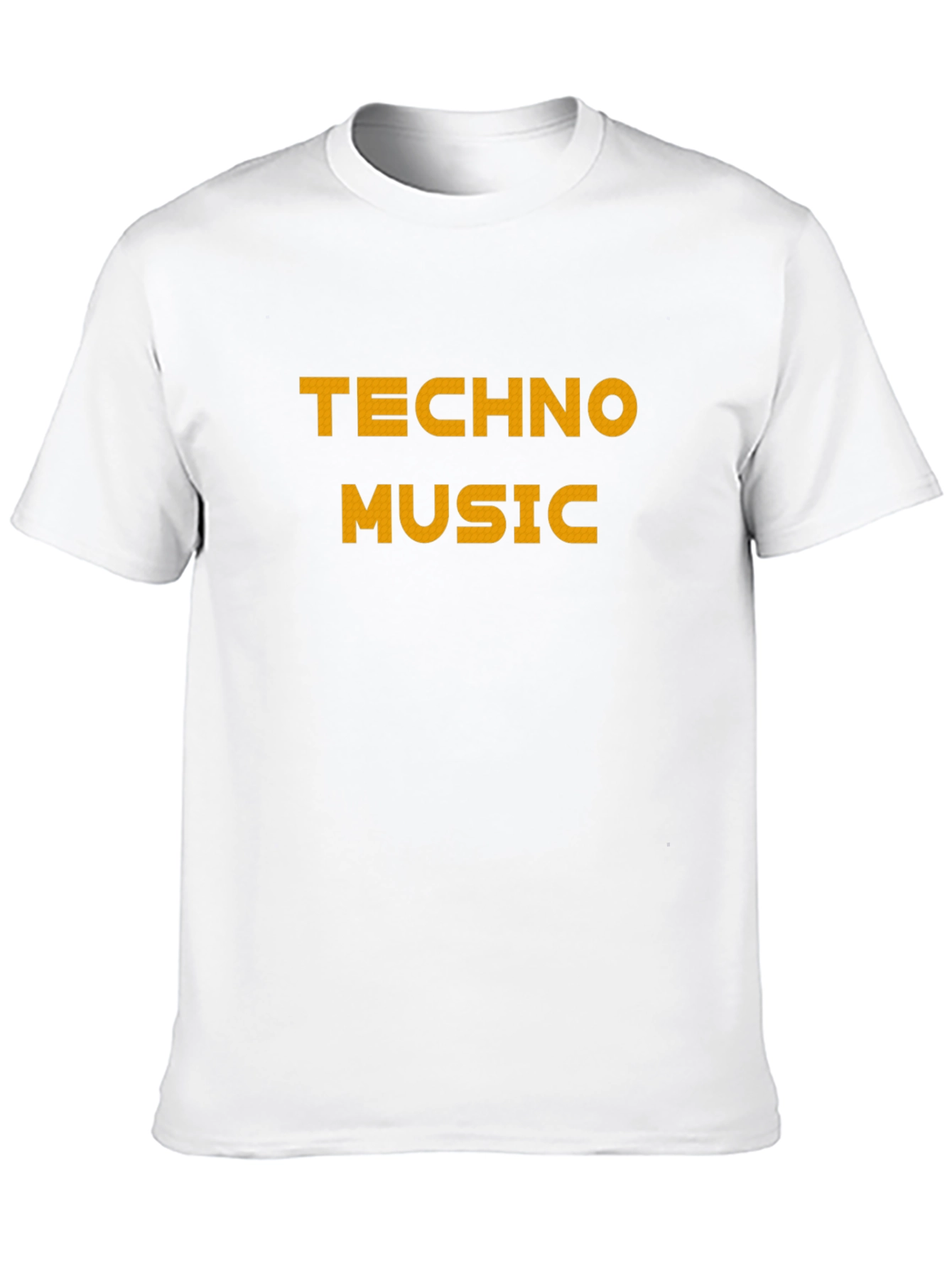 Techno Music Black T-Shirt