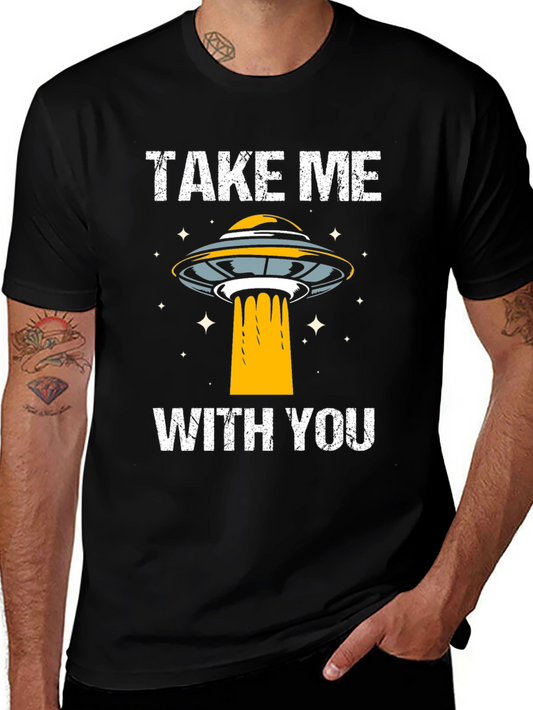 Take Me With You UFO Graphic T-Shirt