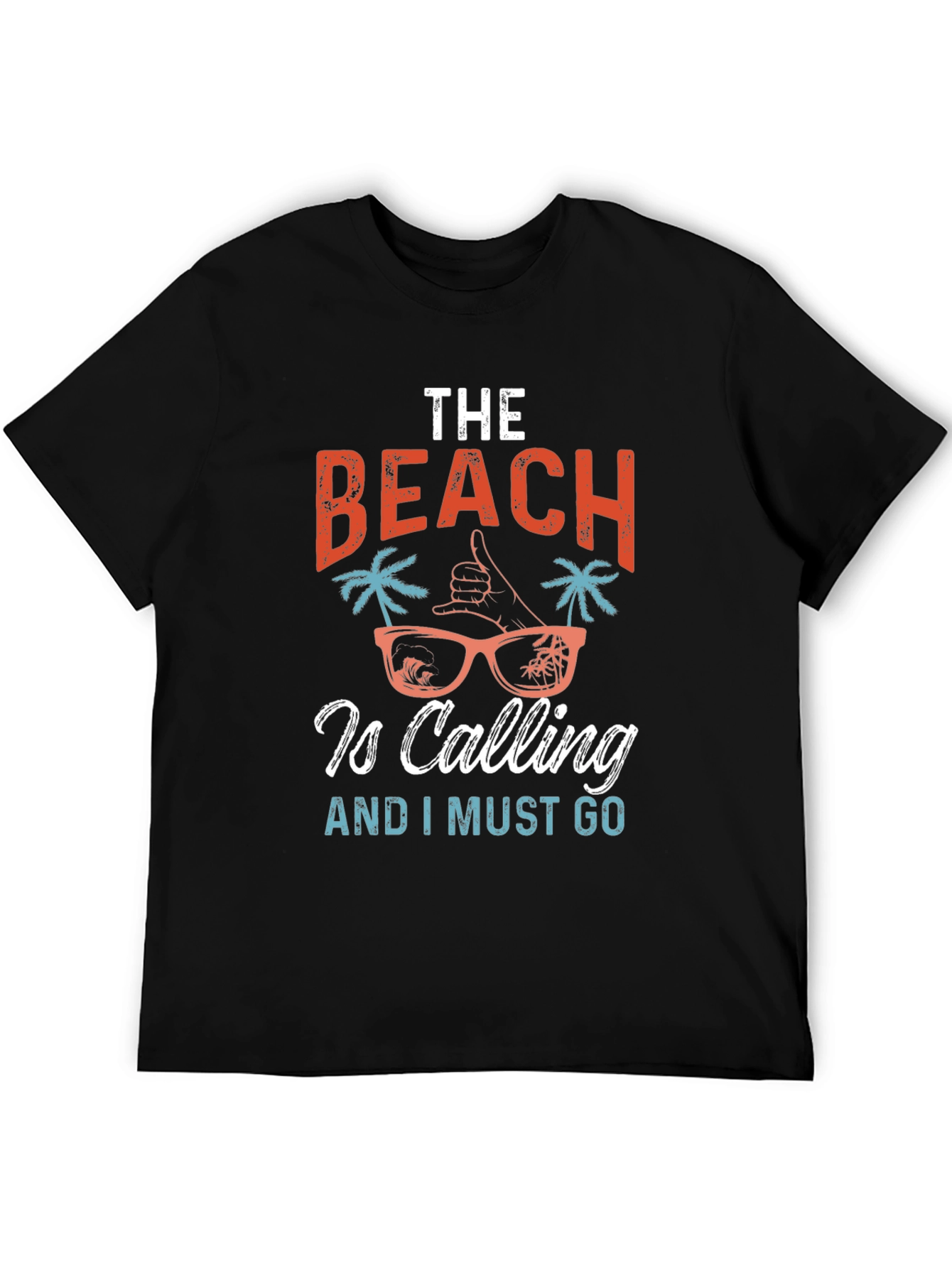 The Beach is Calling T-Shirt - Summer Holiday Apparel