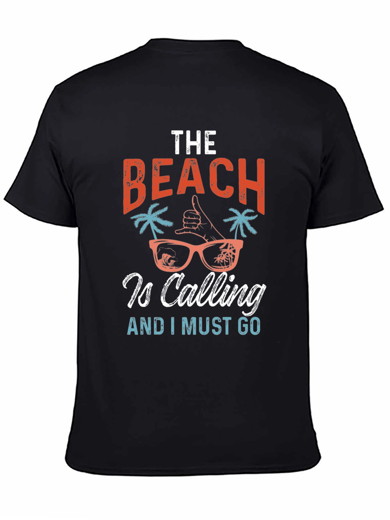 The Beach is Calling T-Shirt - Summer Holiday Apparel